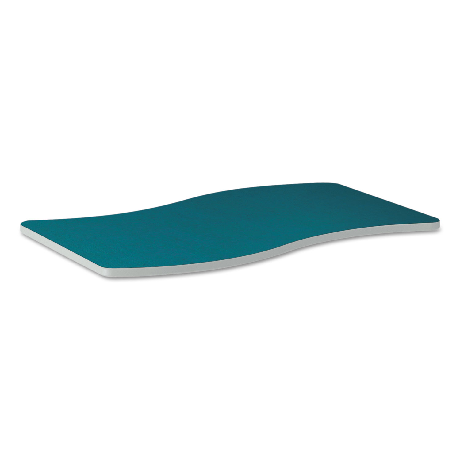  HON HESW3054E.N.LBA1.K Build Ribbon Shape Table Top, 54w x 30d, Blue Agave (HONSW3054ENBA1K) 