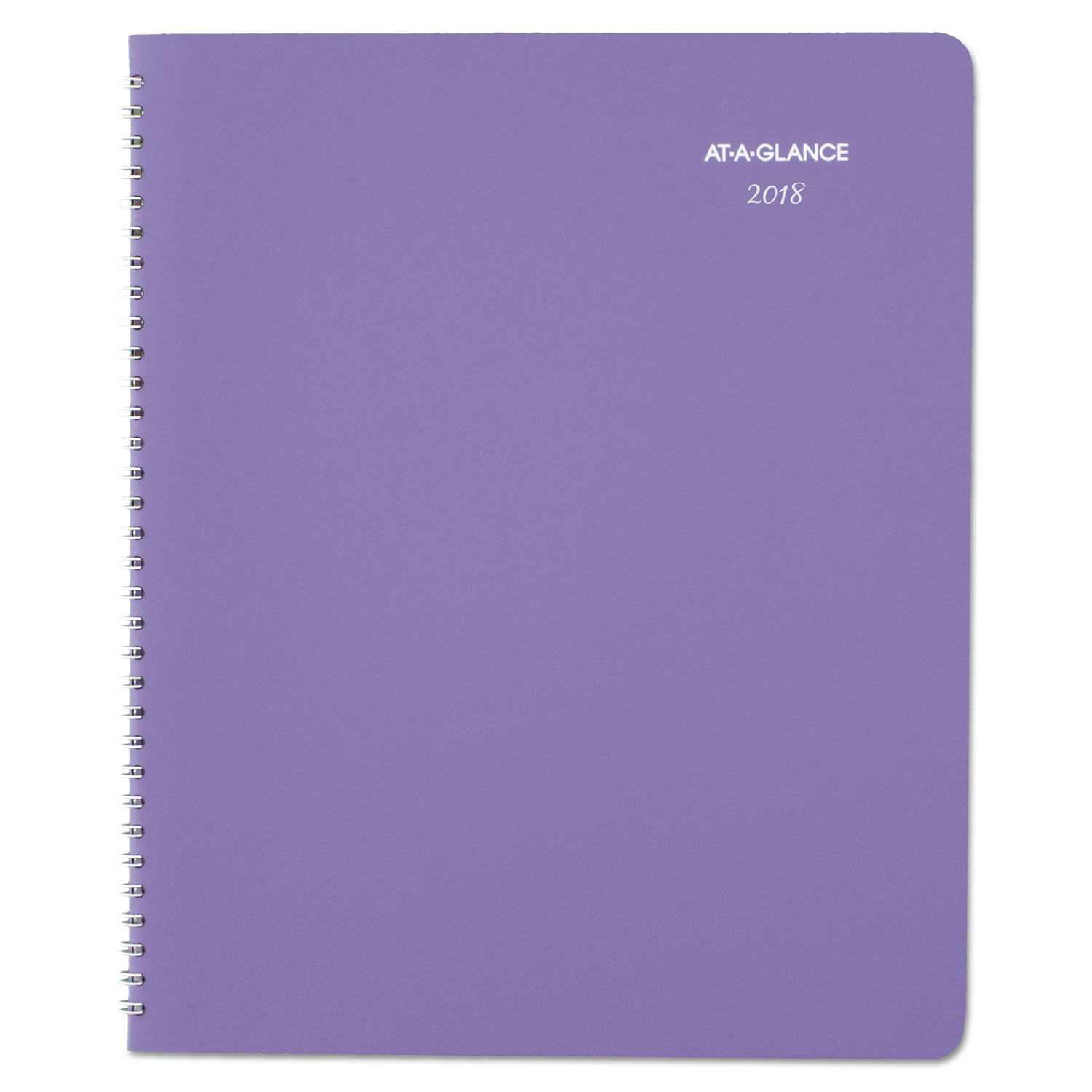 Beautiful Day Monthly Planner, 8 1/2 x 11, Purple, 2017-2018
