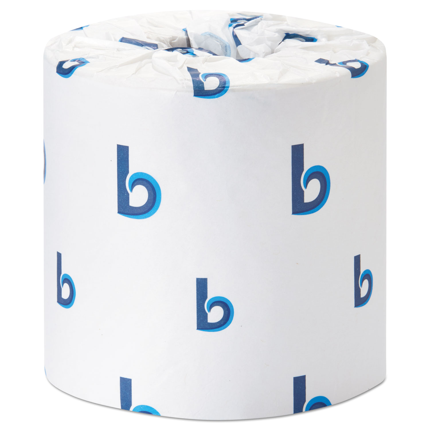  Boardwalk 4713 Office Packs Standard Bathroom Tissue, Septic Safe, 2-Ply, White, 350 Sheets/Roll, 48 Rolls/Carton (BWK6148) 