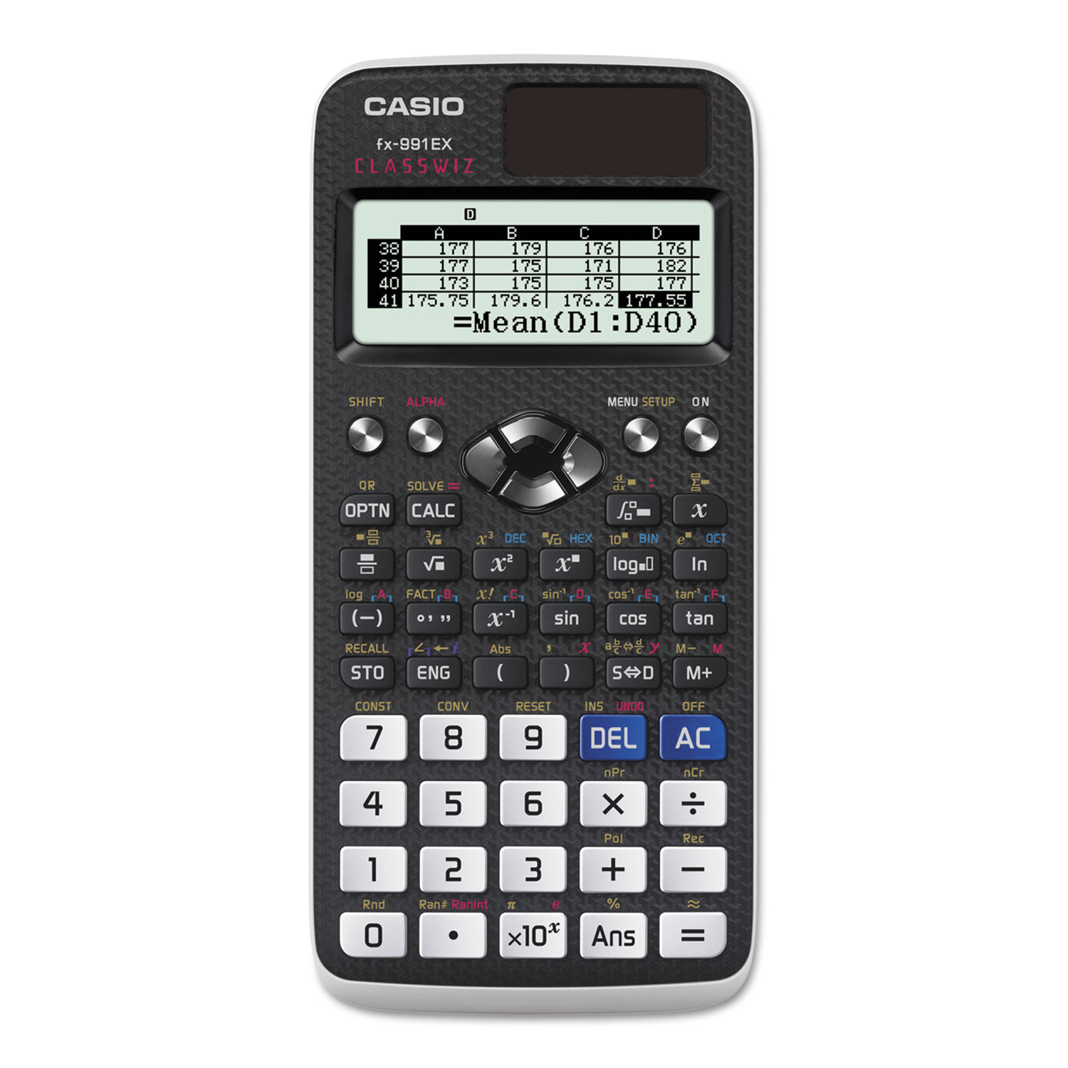 FX-991EX Advanced Scientific Calculator, 15-Digit LCD