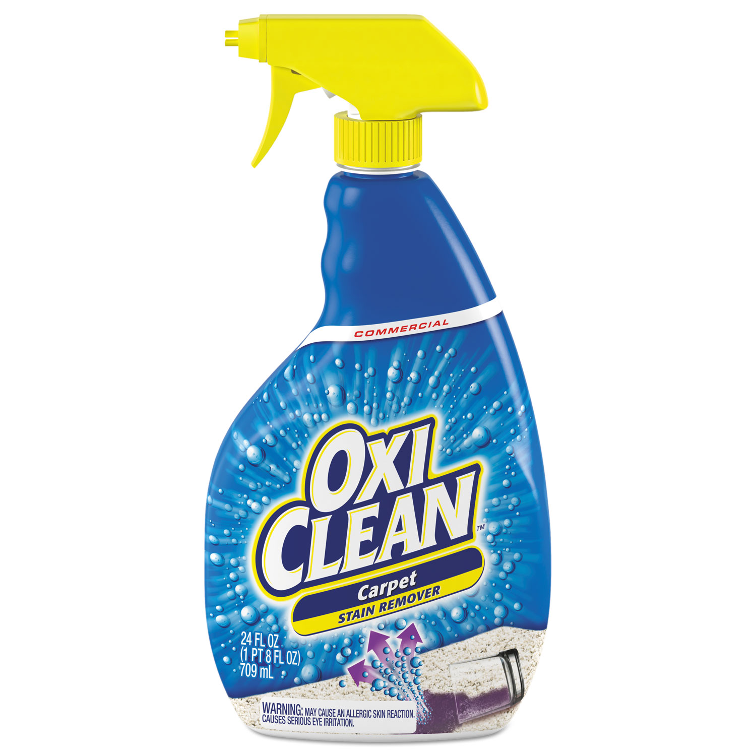  OxiClean 57037-00078 Carpet Spot & Stain Remover, Liquid, 24 oz, 6 per carton (CDC5703700078) 