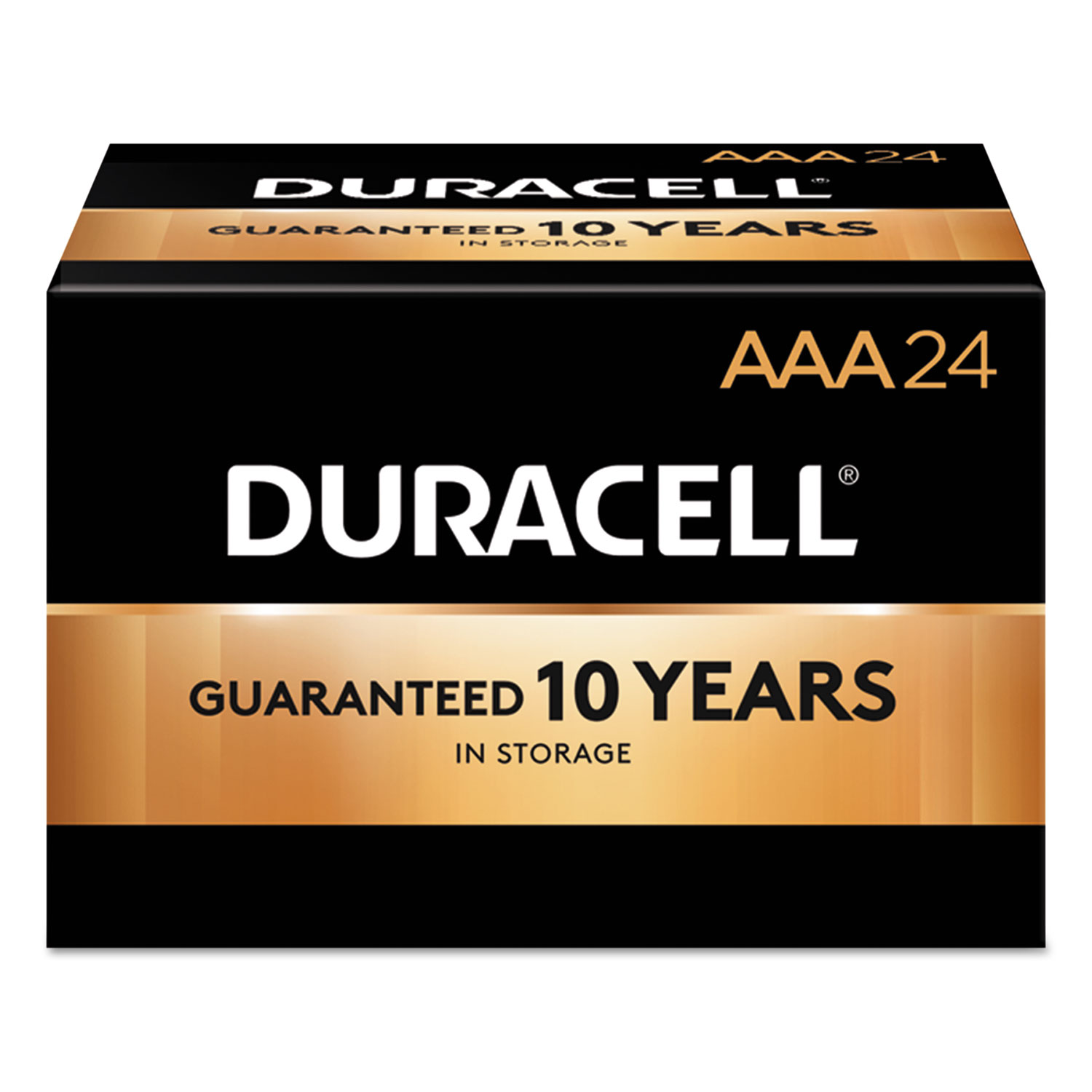  Duracell MN2400CT CopperTop Alkaline AAA Batteries, 144/Carton (DURMN2400BKD) 