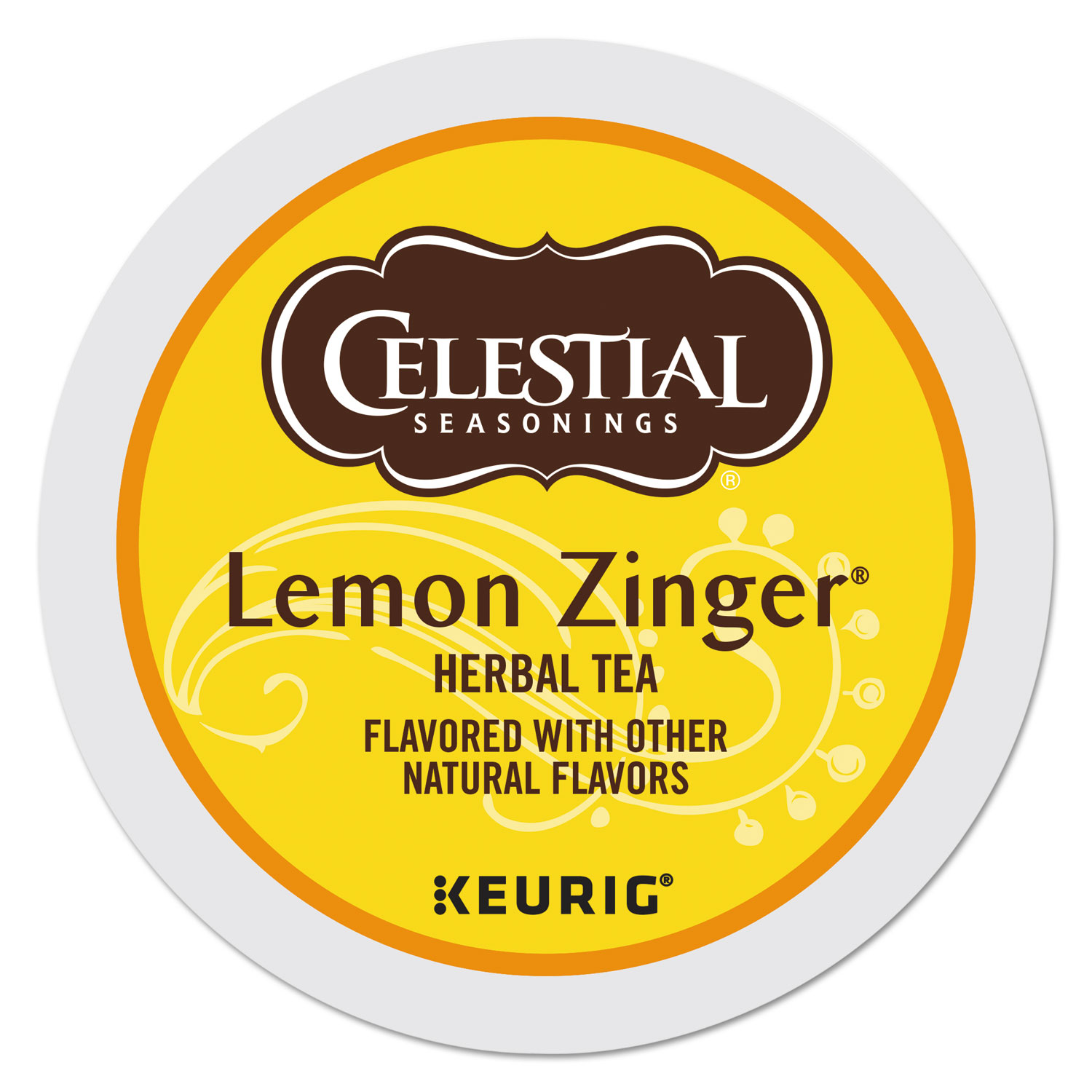 Celestial Seasonings 14732 Lemon Zinger Herbal Tea K-Cups, 24/Box (GMT14732) 