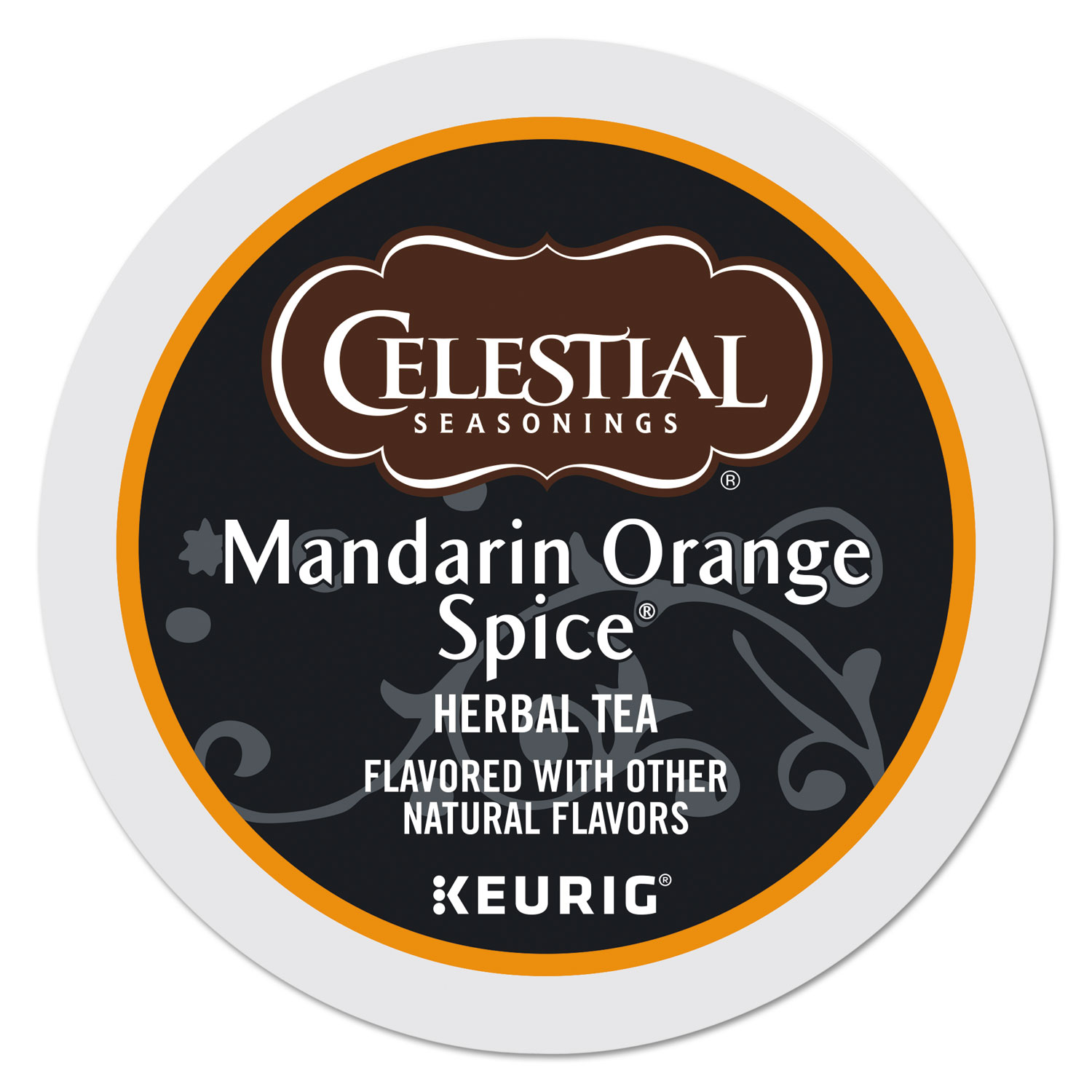  Celestial Seasonings 14735 Mandarin Orange Spice Herb Tea K-Cups, 96/Carton (GMT14735CT) 