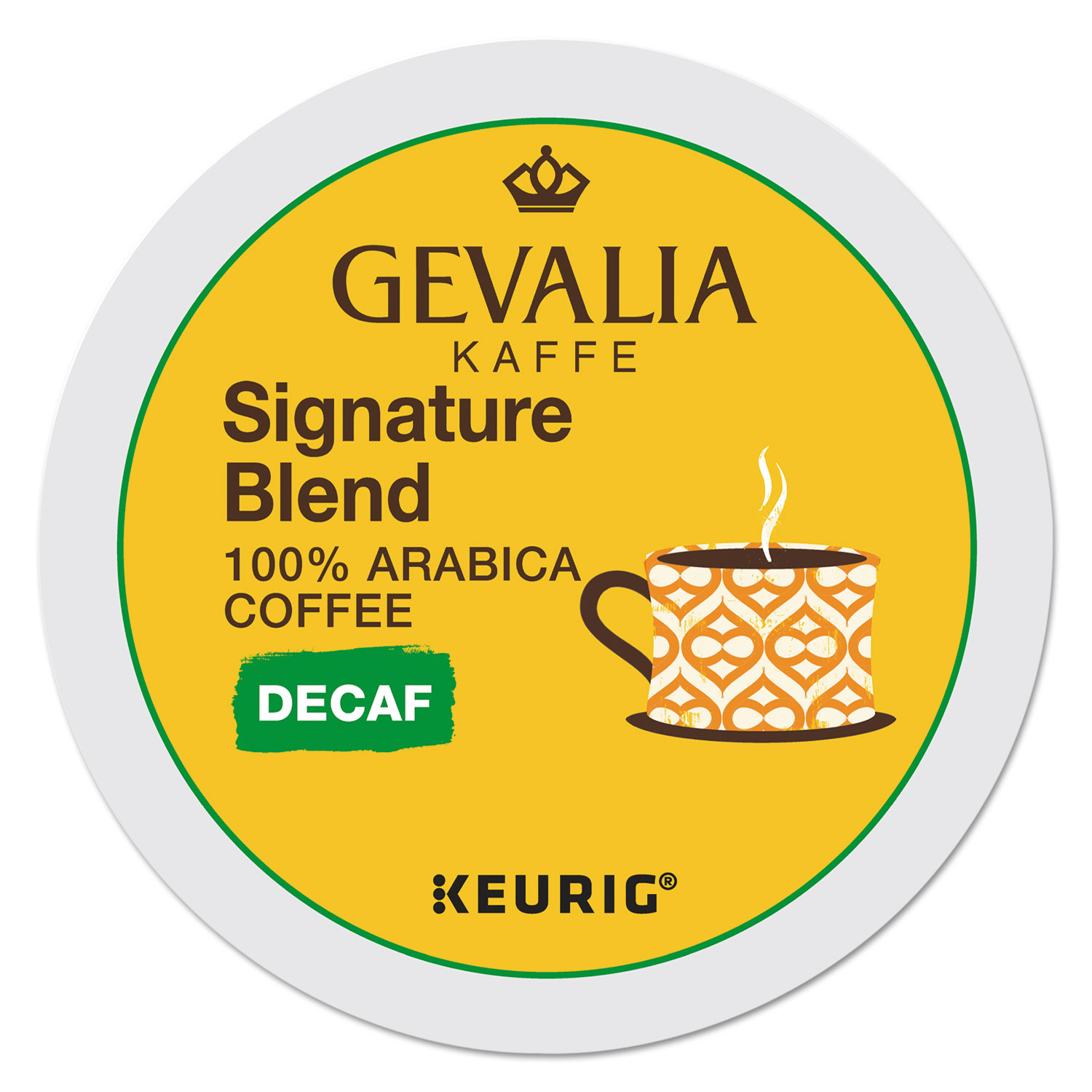  Gevalia 5471 Kaffee Signature Blend Decaf K-Cups, 24/Box (GMT5471) 