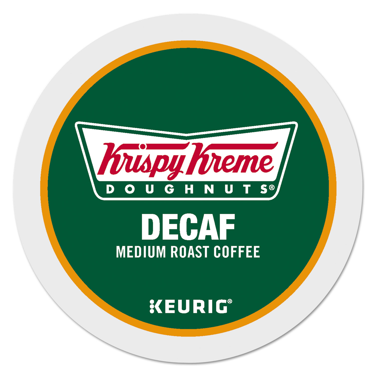  Krispy Kreme Doughnuts 6111 Classic Decaf Coffee K-Cups, Medium Roast, 24/Box (GMT6111) 