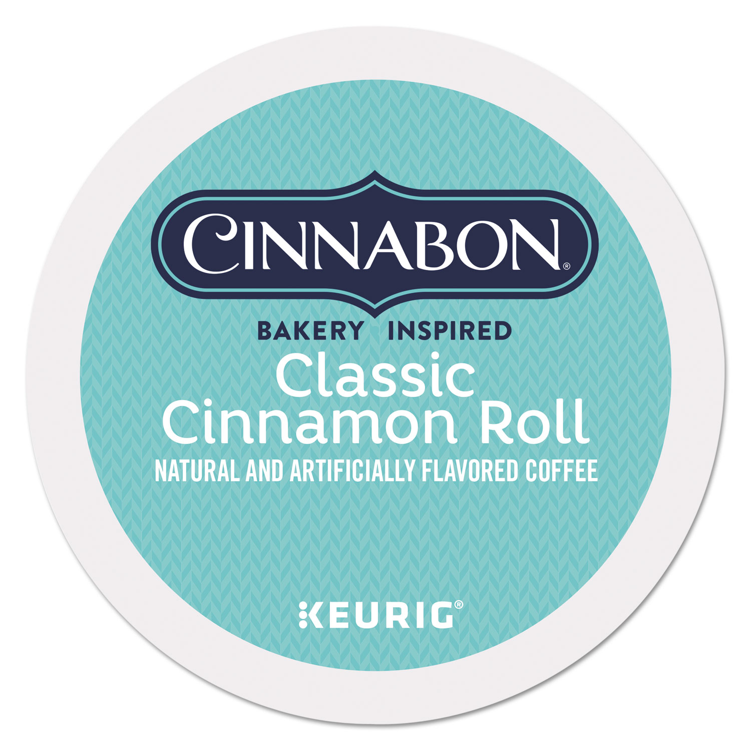  Cinnabon 6305 Cinnabon Classic Cinnamon Roll Coffee K-Cups, 24/Box (GMT6305) 