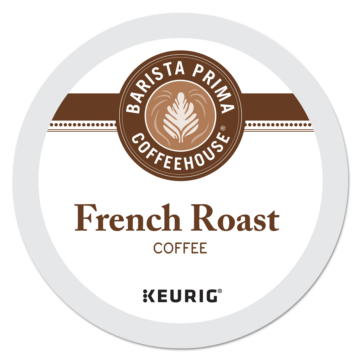  Barista Prima Coffeehouse 6611 French Roast K-Cups Coffee Pack, 24/Box (GMT6611) 