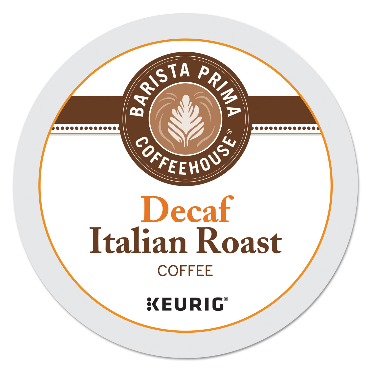  Barista Prima Coffeehouse 6624 Decaf Italian Roast Coffee K-Cups, 24/Box (GMT8506) 