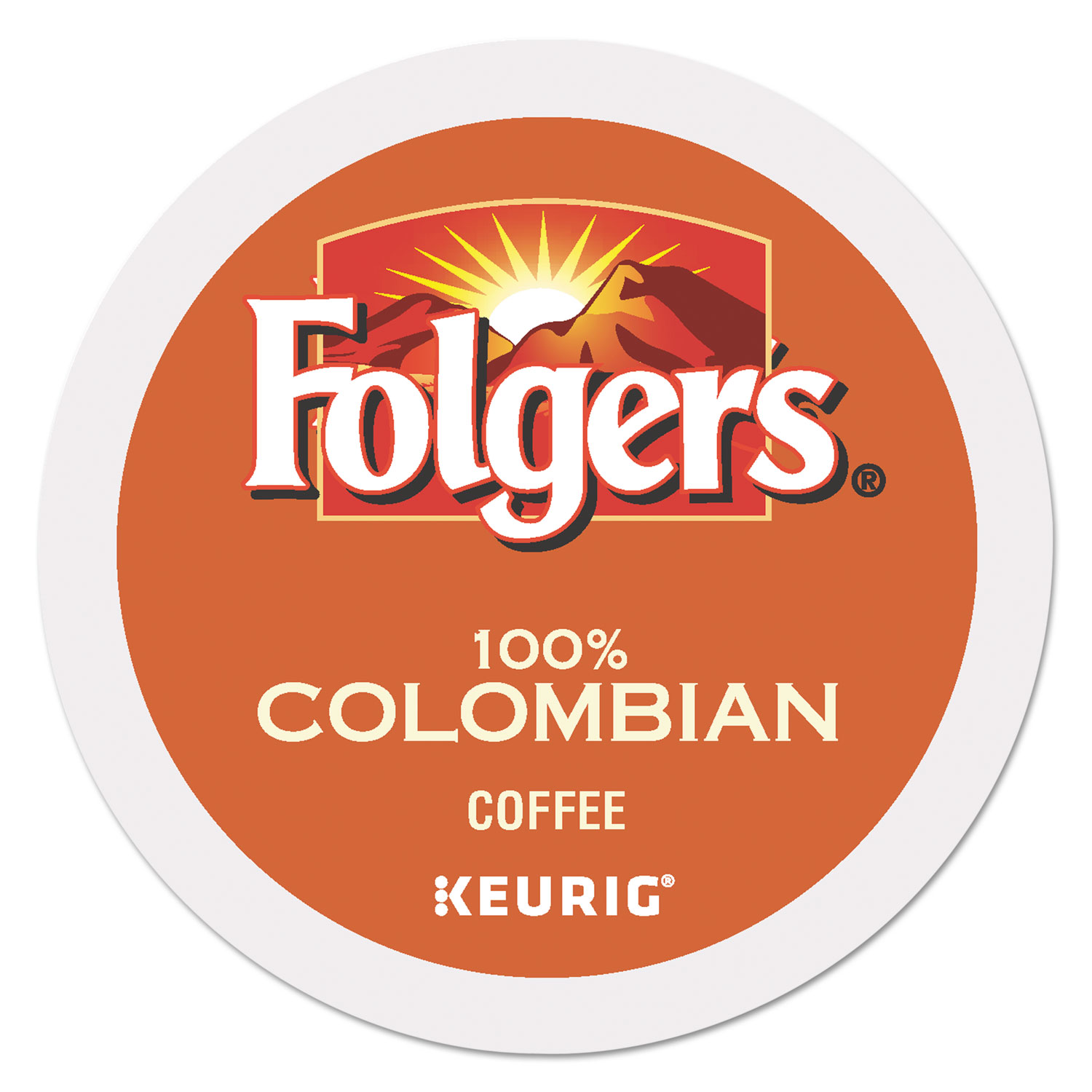  Folgers 6659 100% Colombian Coffee K-Cups, 24/Box (GMT6659) 