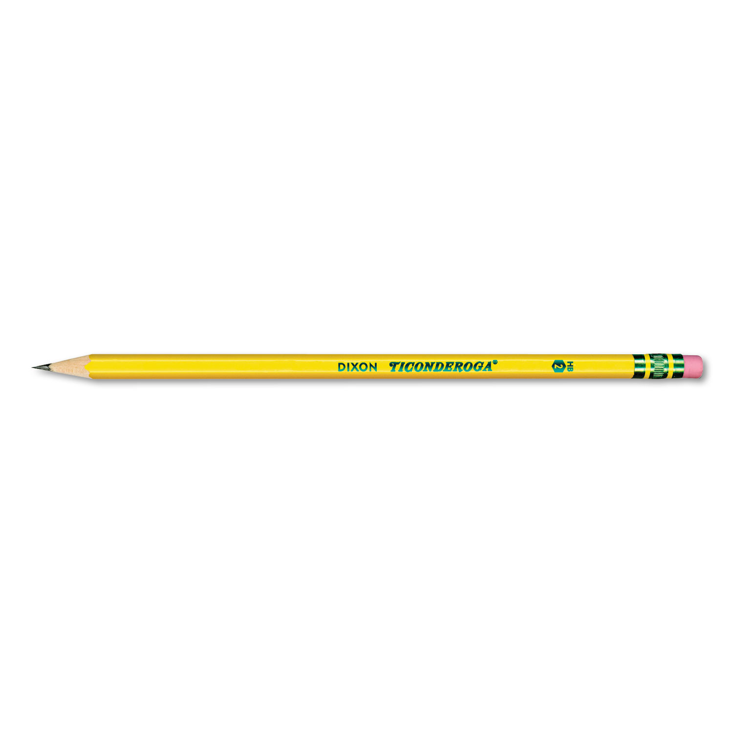 Ticonderoga Pre-Sharpened Pencil Yellow Barrel 30/Pack #2 
