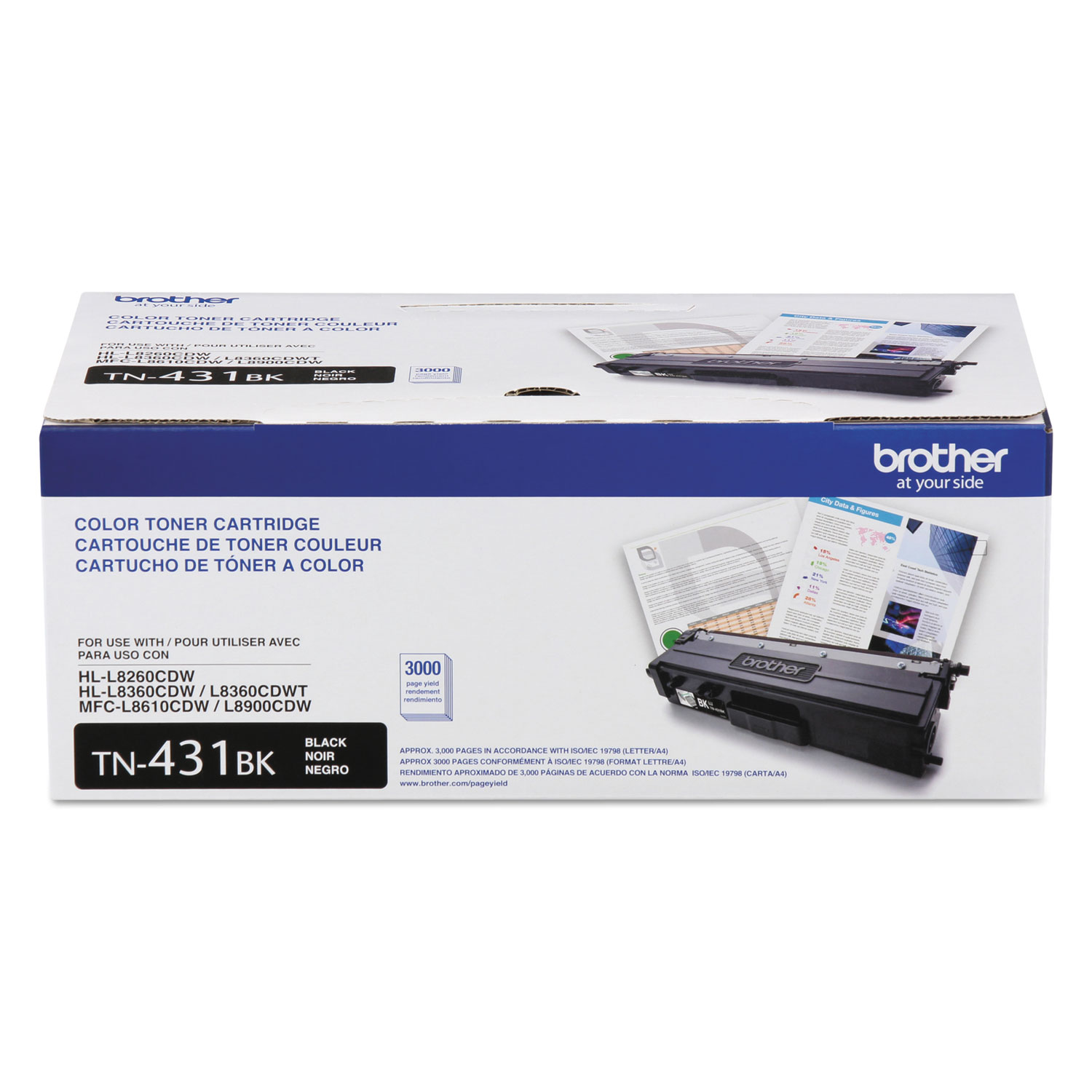 TN431BK Toner, Black