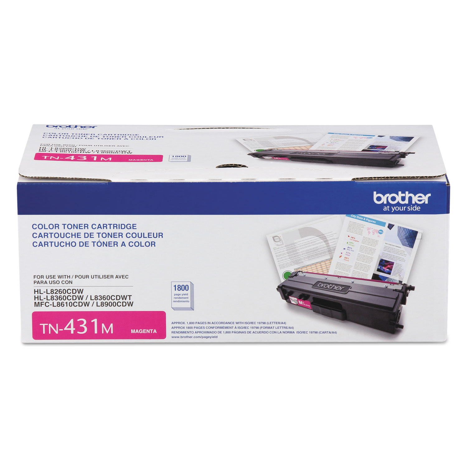 TN431M Toner, Magenta