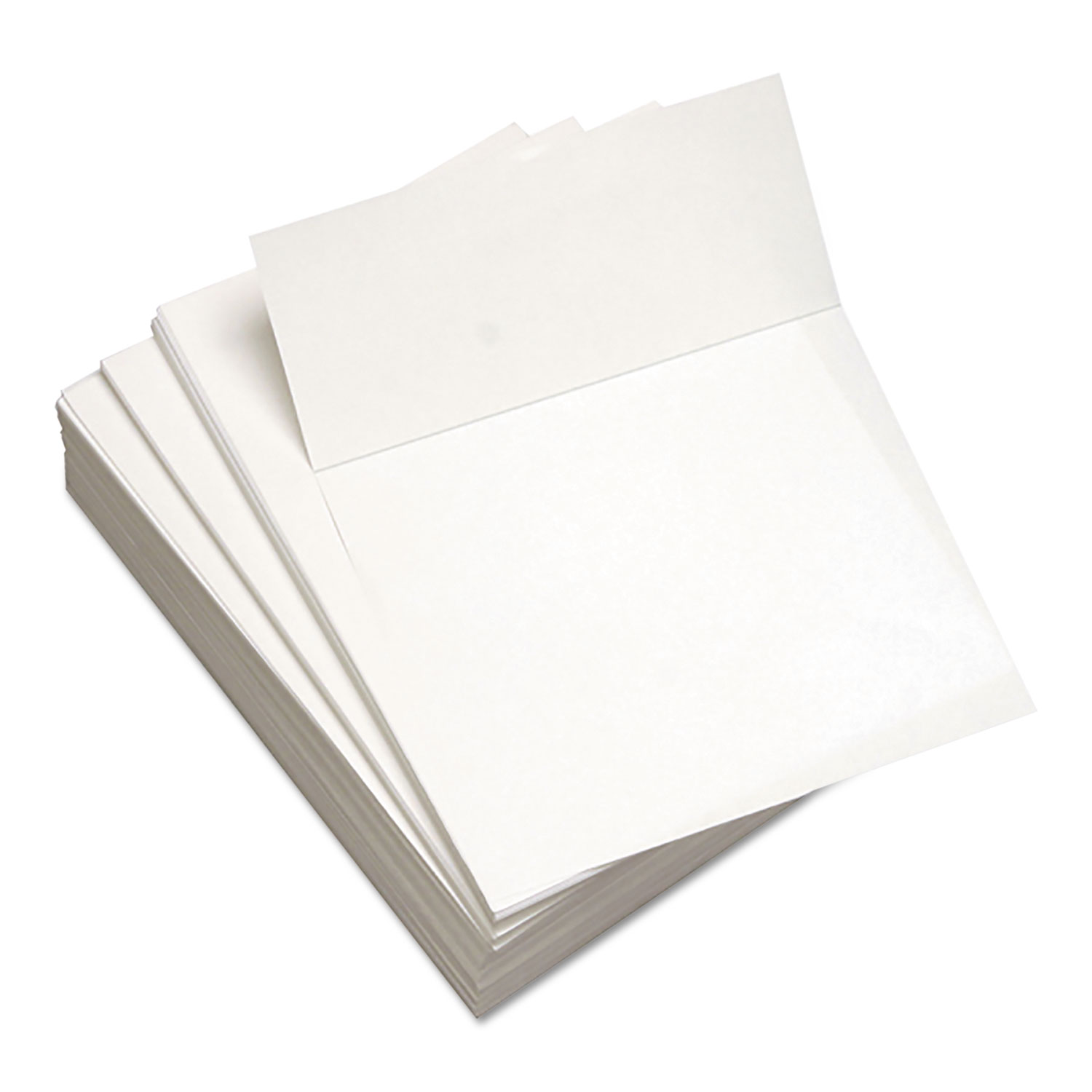 Custom Cut-Sheet Copy Paper, 92 Bright, 24lb, 8.5 x 11, White, 500/Ream