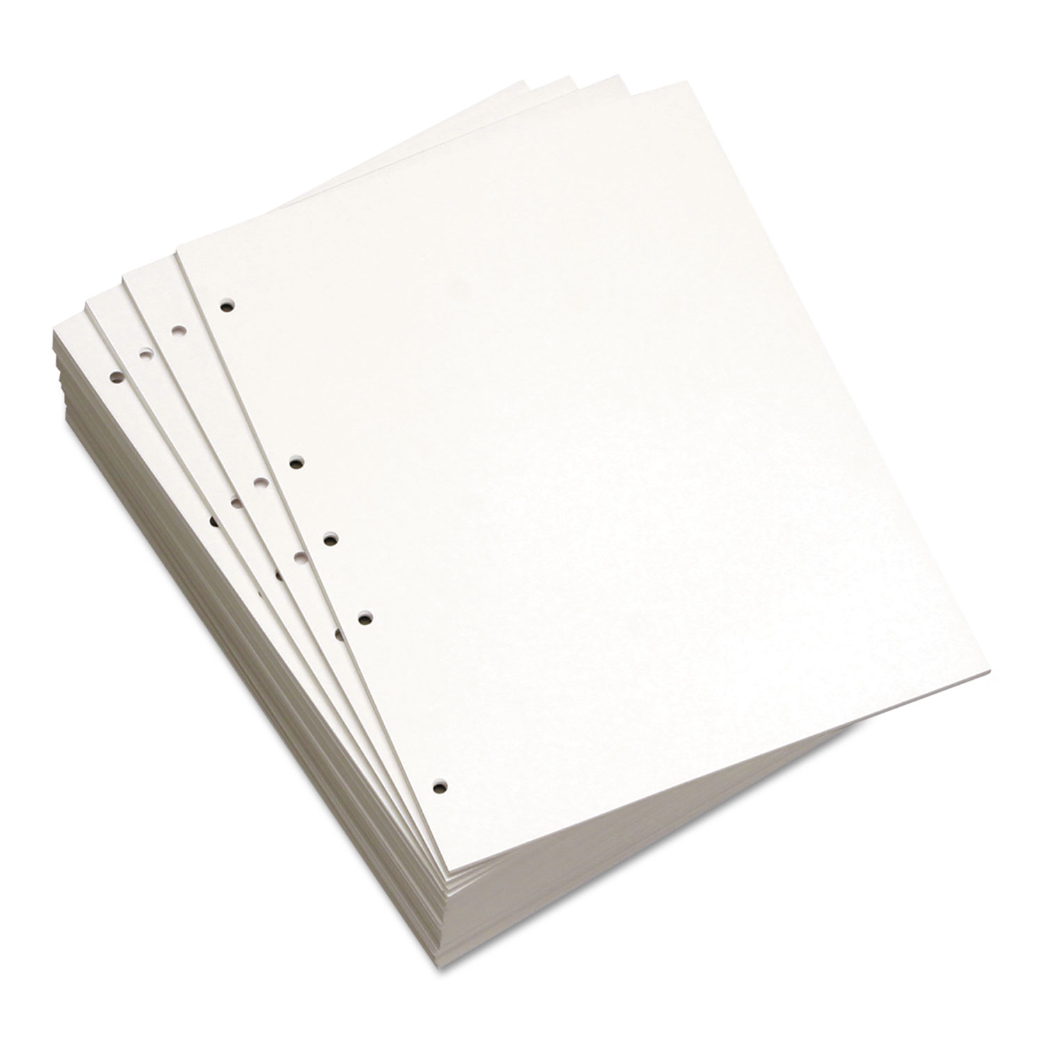  Domtar 851151 Custom Cut-Sheet Copy Paper, 92 Bright, 5-Hole, 20lb, 8.5 x 11, White, 500/Ream (DMR851151) 