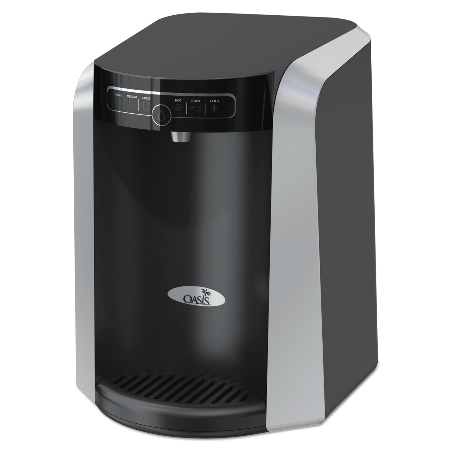  Oasis 506336C Aquarius Counter Top Hot N Cold Water Cooler, 177 oz/Cold Water per Hour; 270 oz/Hot Water per Hour, Black (OAS506336C) 