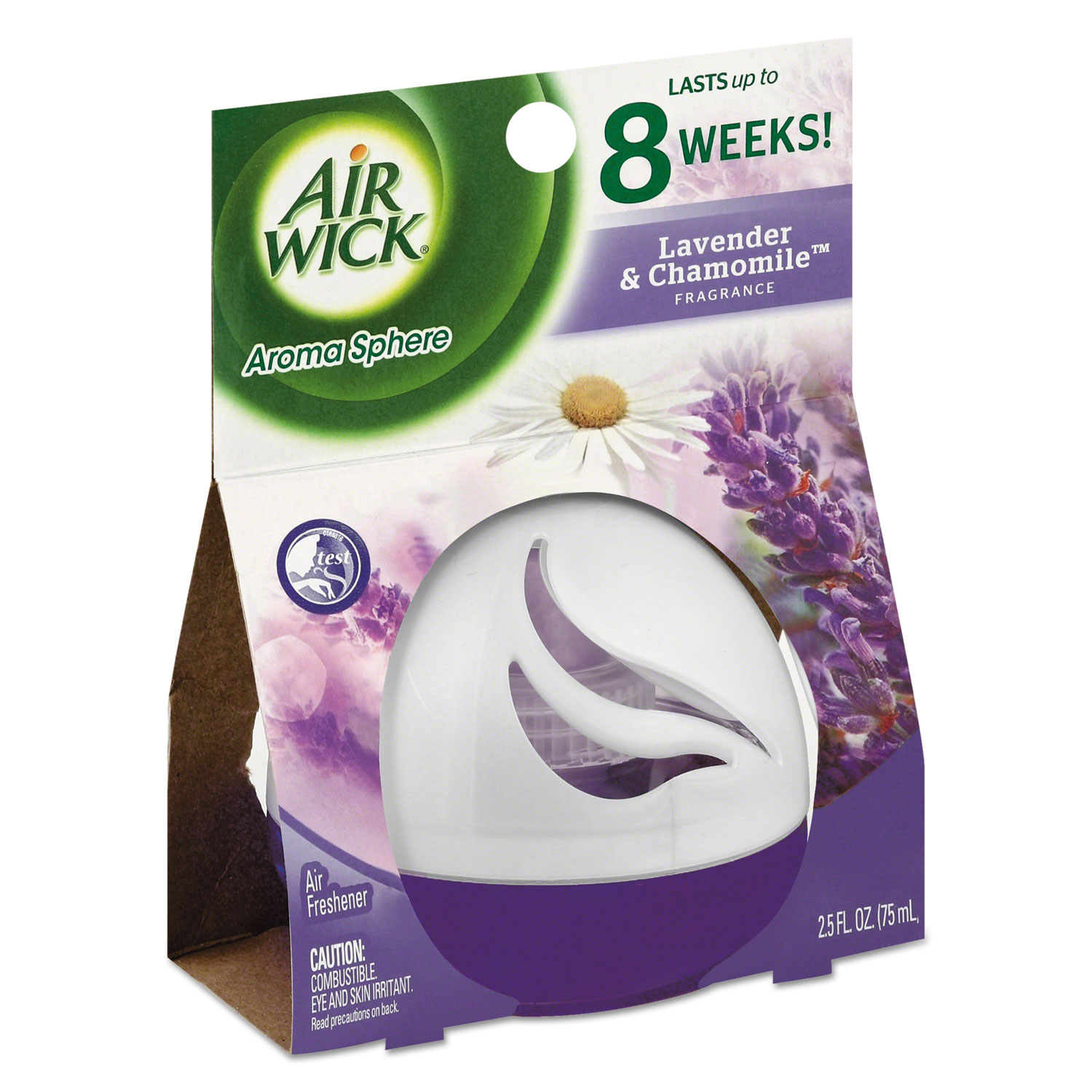 Aroma Sphere Air Freshener, Lavender & Chamomile, 2.5 oz Container