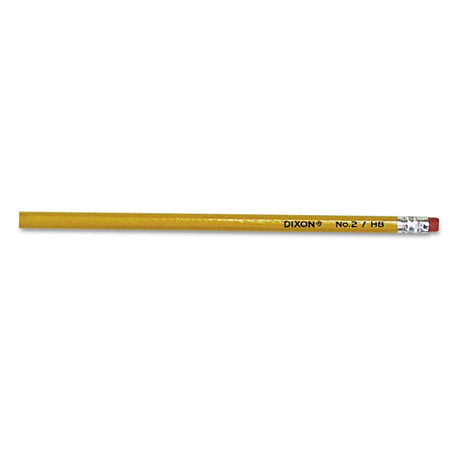 No. 2 Pencil Value Pack, HB (#2), Black Lead, Yellow Barrel, 144/Box