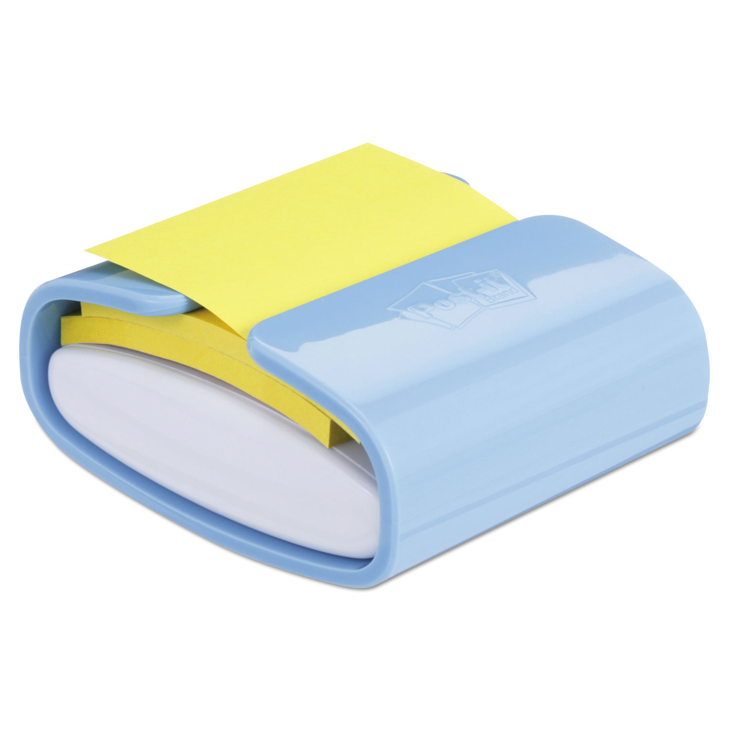  Post-it Pop-up Notes Super Sticky WD-330-COL-PW Wrap Dispenser, For 3 x 3 Pads, White/Periwinkle (MMMWD330COLPW) 
