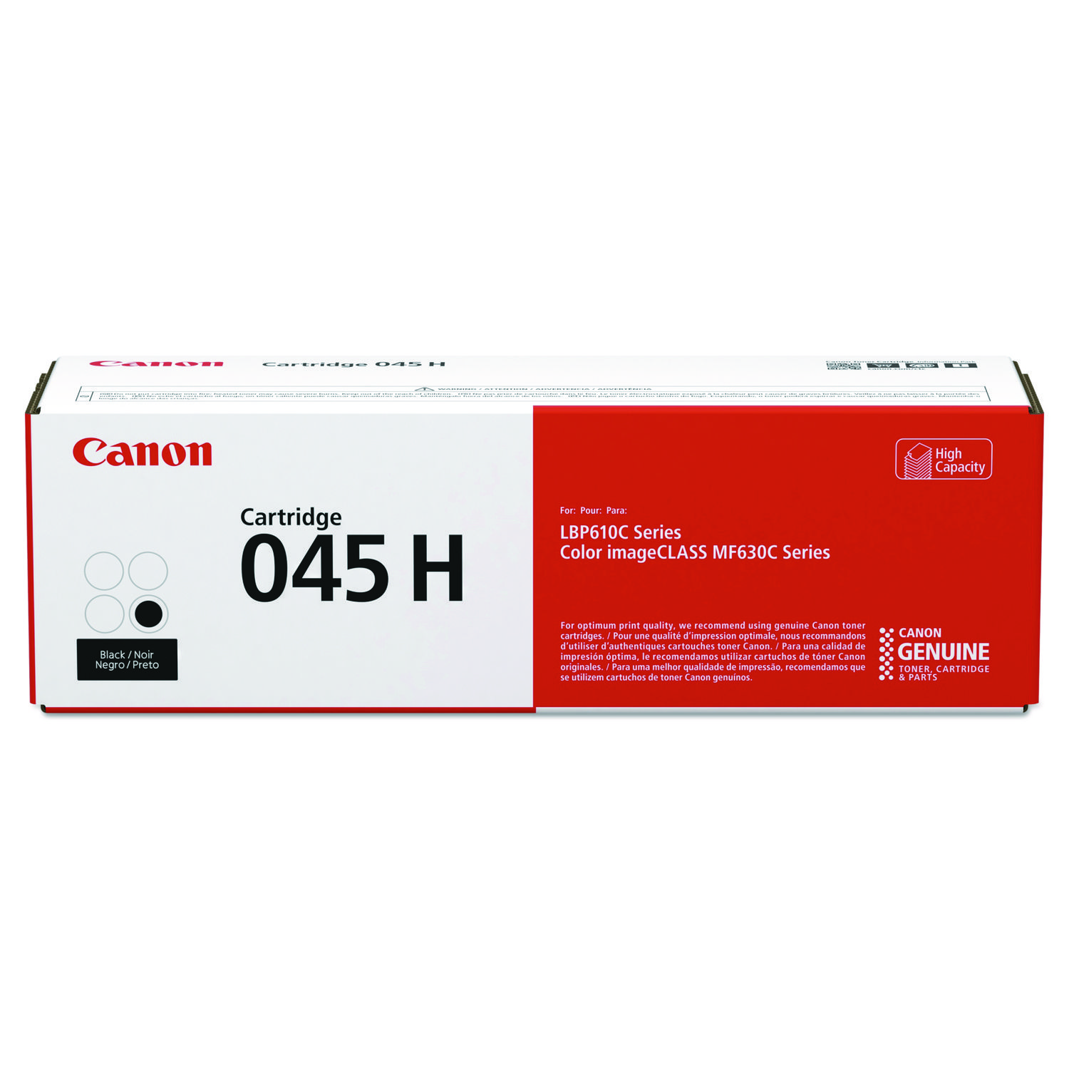  Canon 1246C001 1246C001 (045) High-Yield Toner, 2800 Page-Yield, Black (CNM1246C001) 