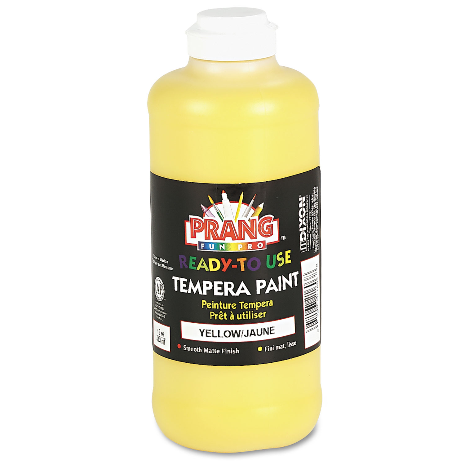 Prang® Ready-to-Use Tempera Paint, Yellow, 16 oz