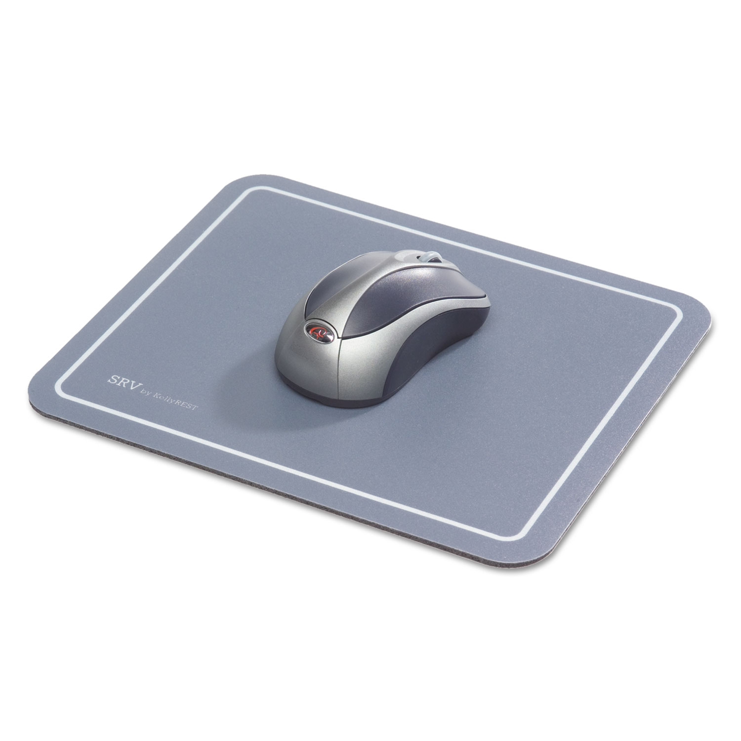 Optical Mouse Pad, 9 x 7-3/4 x 1/8, Gray