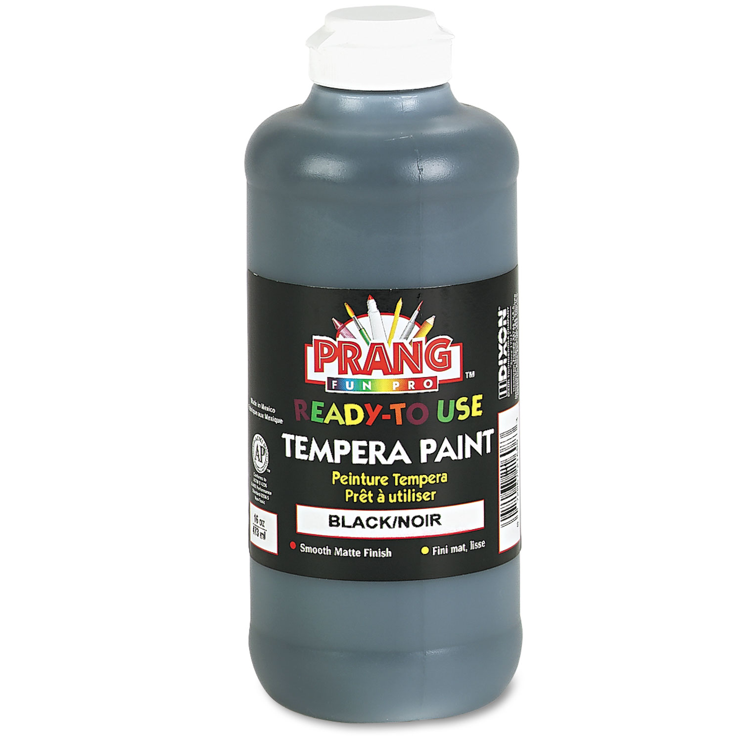 Prang® Ready-to-Use Tempera Paint, Black, 16 oz