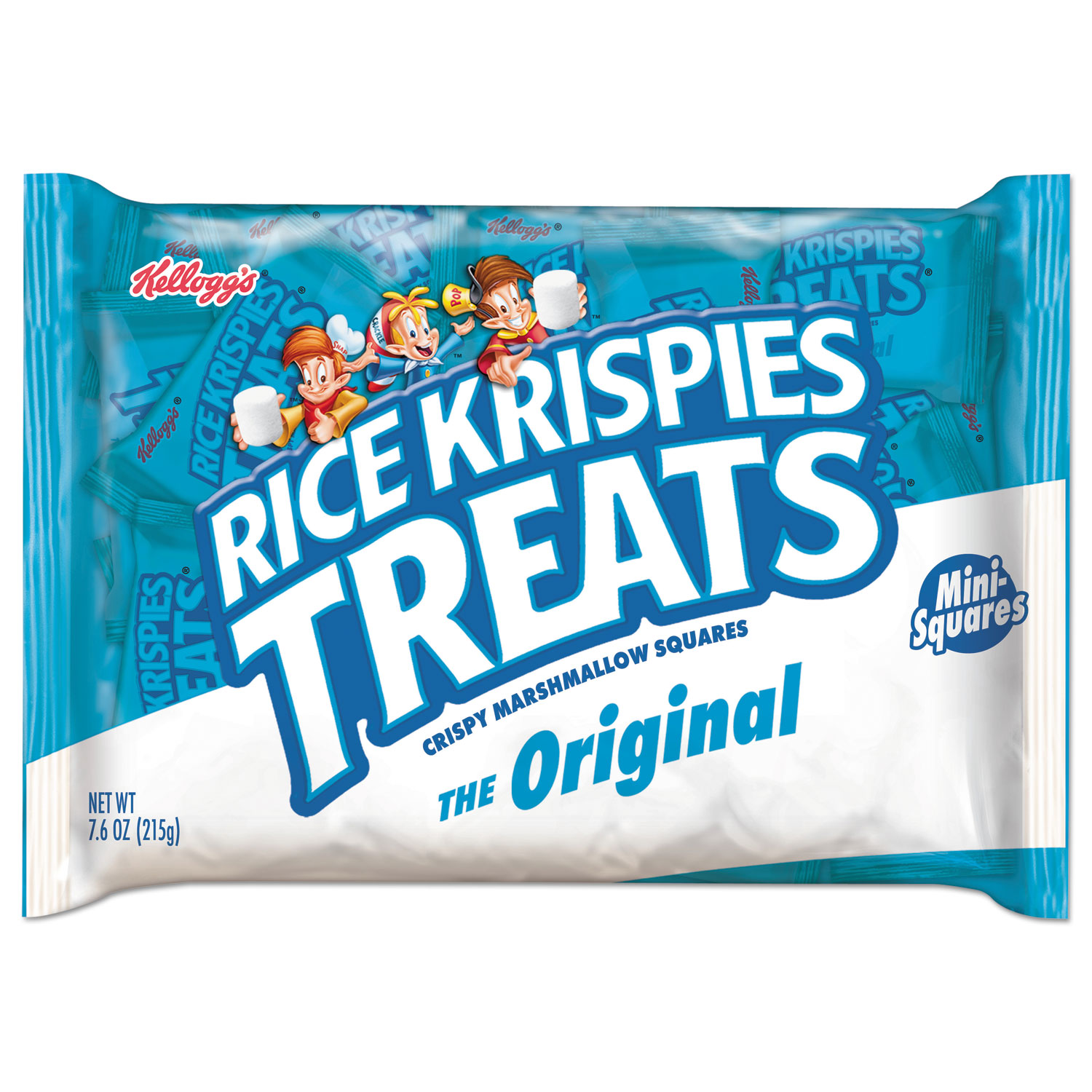 Rice Krispies Treats, Original Marshmallow, 0.78 oz Pack, 60/Carton ...