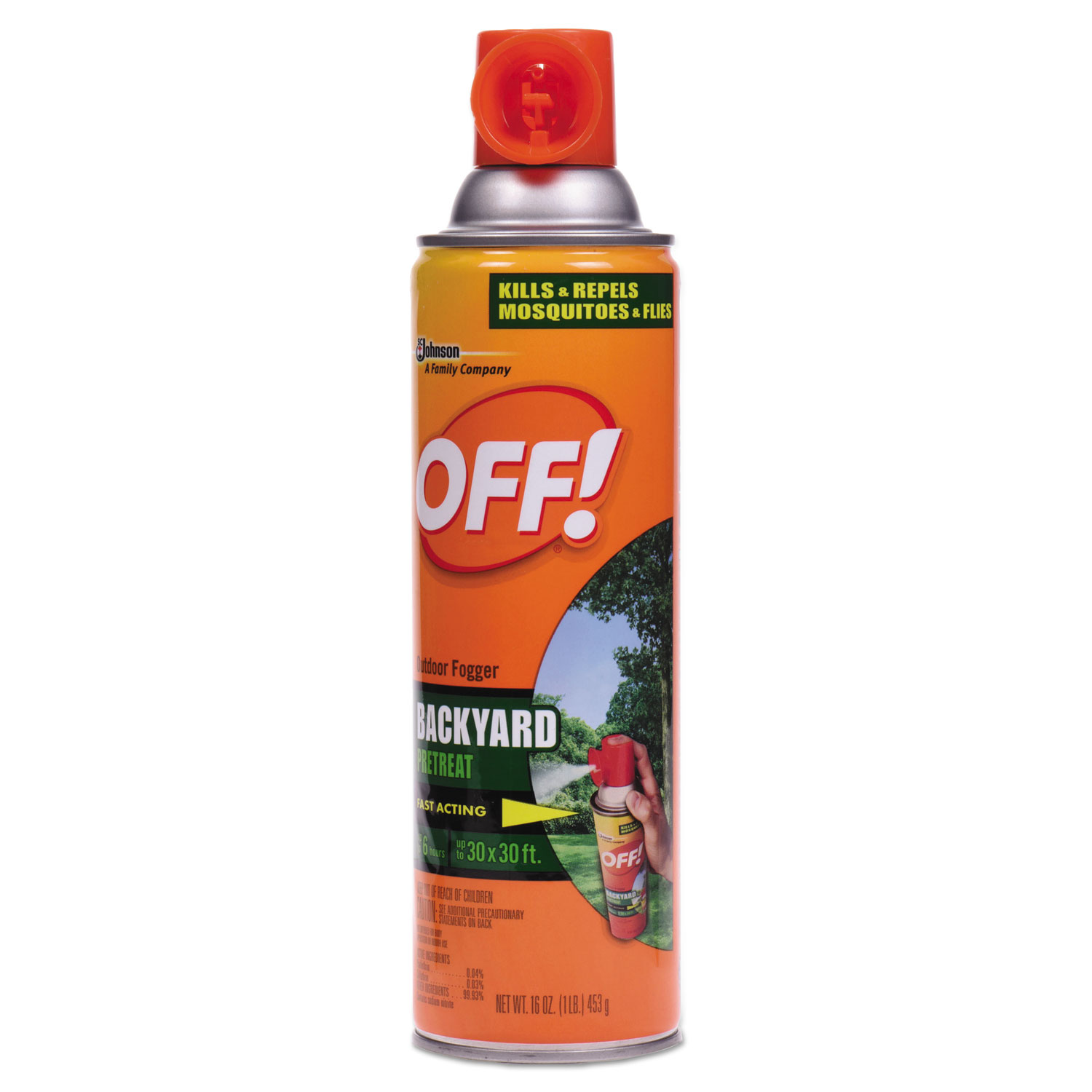 Backyard Insect Repellent, 16 oz Aerosol, 12/Carton