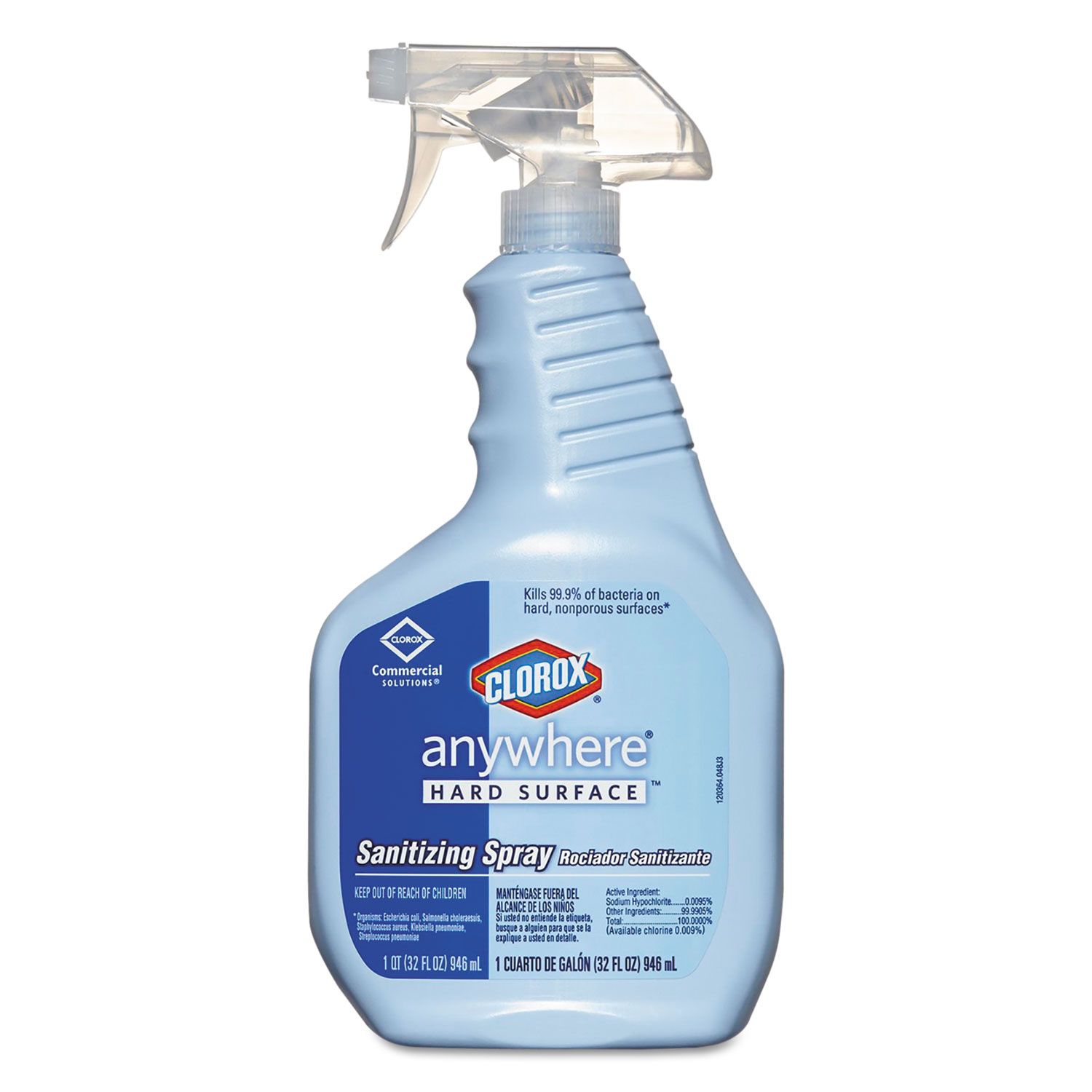  Clorox 01698 Anywhere Hard Surface Sanitizing Spray, 32oz Spray Bottle (CLO01698) 