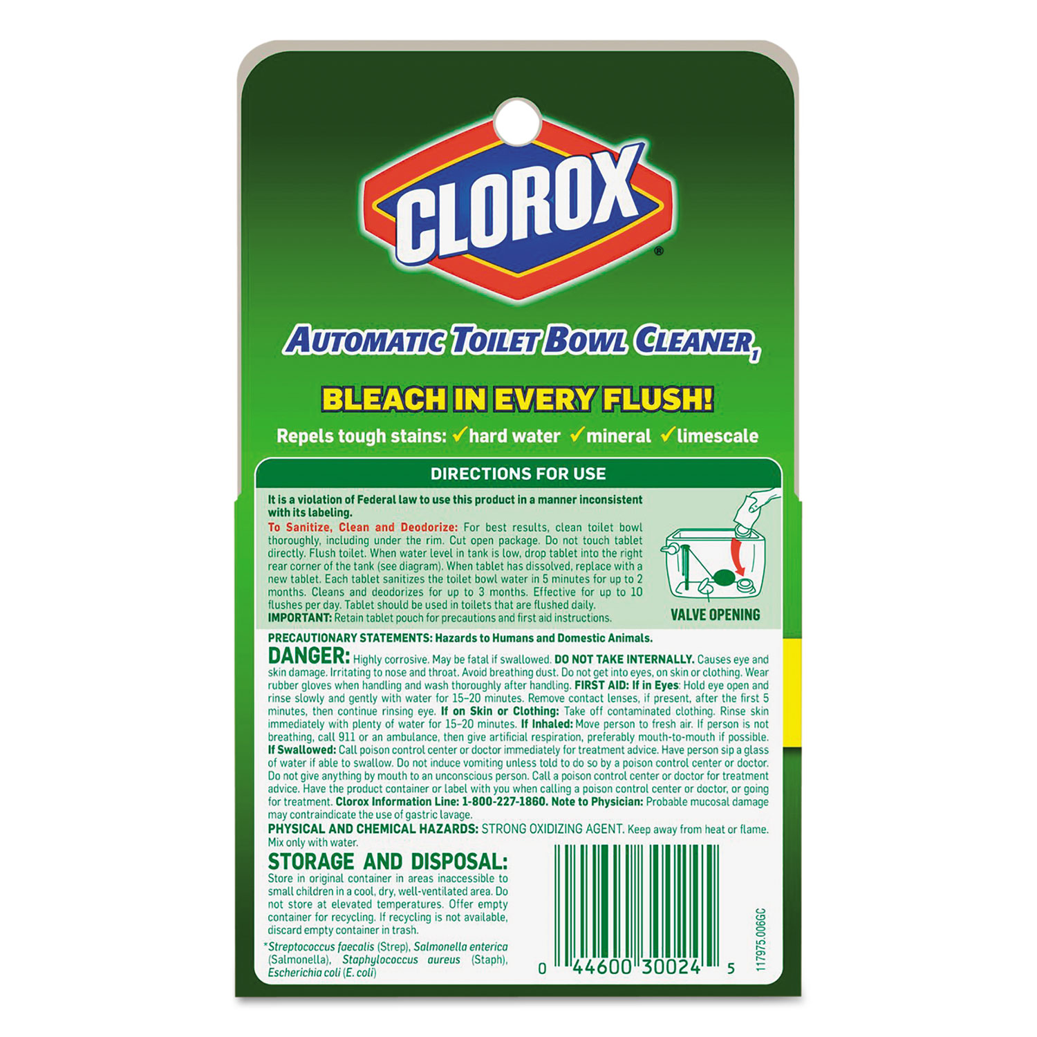 Automatic Toilet Bowl Cleaner by Clorox® CLO30024PK