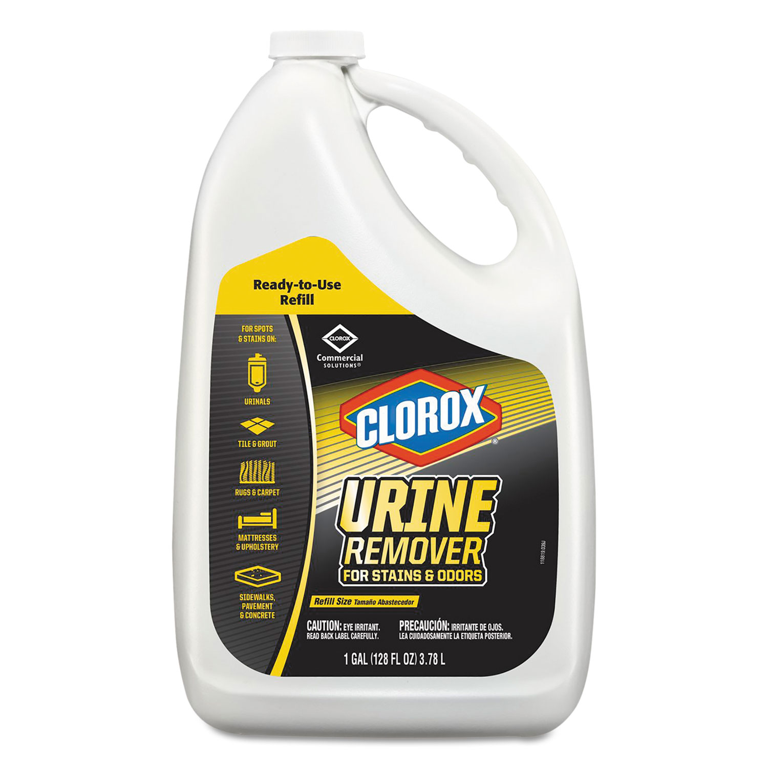  Clorox 31351EA Urine Remover for Stains and Odors, 128 oz Refill Bottle (CLO31351EA) 