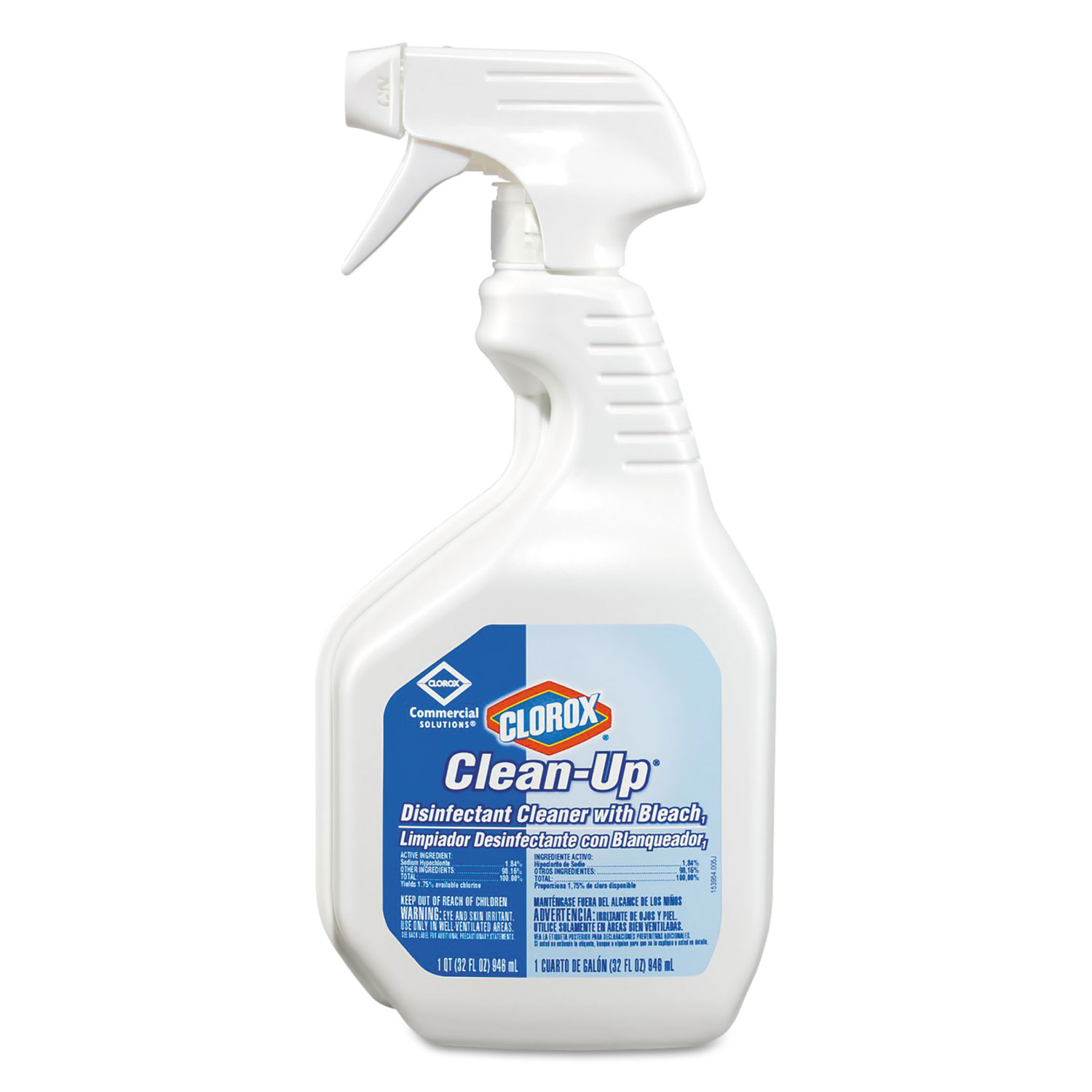  Clorox 35417 Clean-Up Disinfectant Cleaner with Bleach, 32oz Smart Tube Spray (CLO35417EA) 