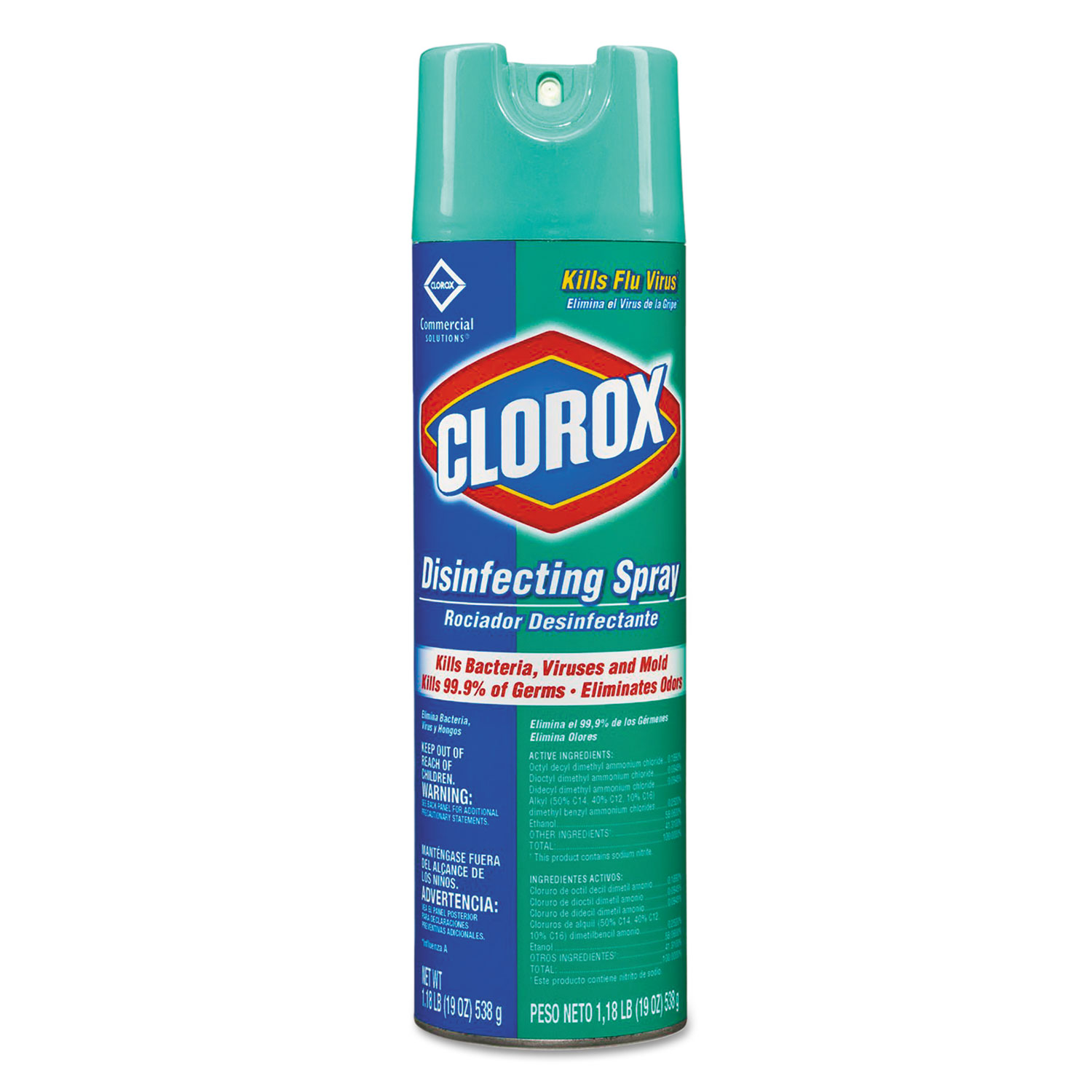  Clorox 38504 Disinfecting Spray, Fresh, 19oz Aerosol (CLO38504) 