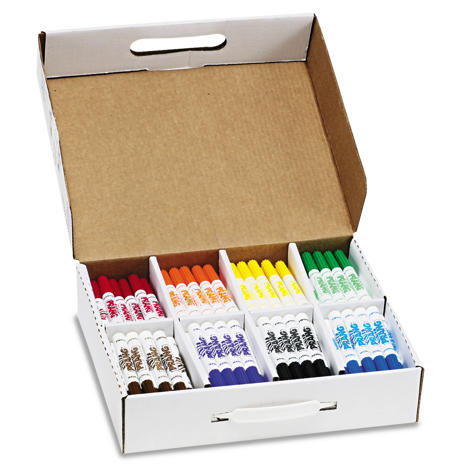 Prang® Washable Marker, Broad Bullet Tip, Assorted Colors, 200/CT