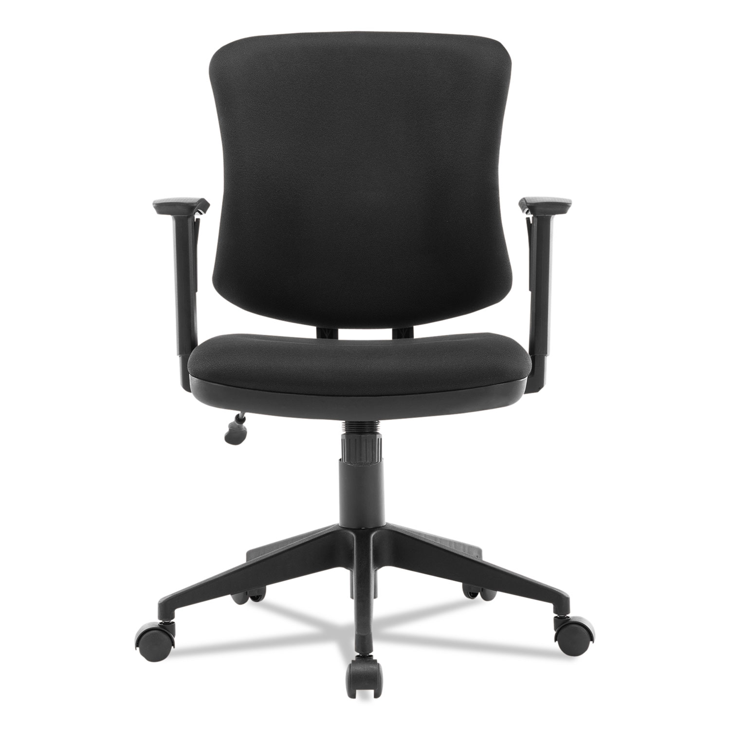 Everyday Task Office Chair, Supports up to 275 lbs., Black Seat/Black Back, Black Base