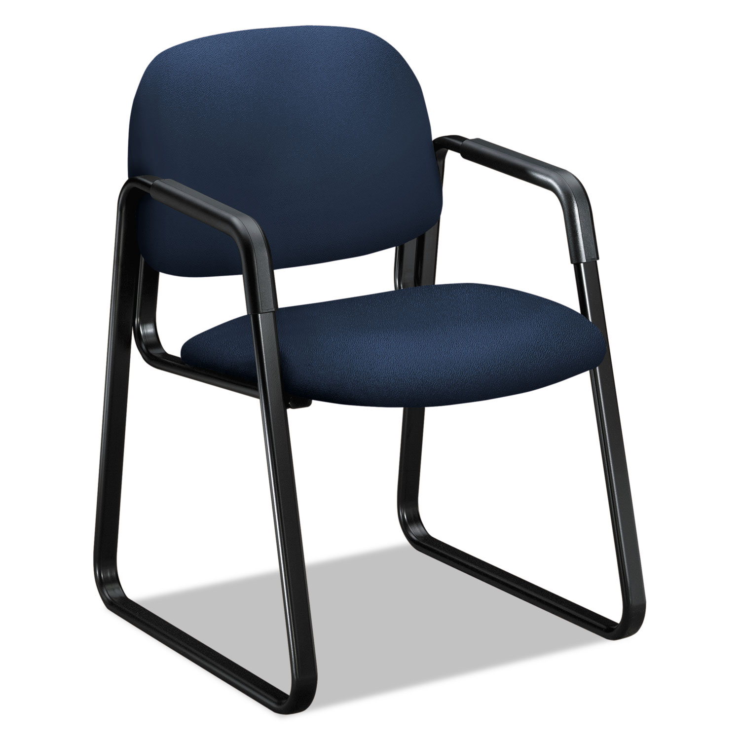 Solutions Seating 4000 Series Sled Base Guest Chair, Navy