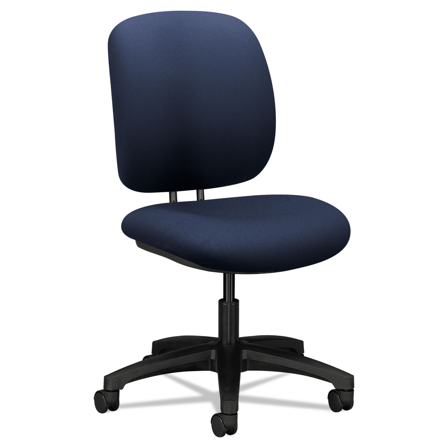  HON H5901.H.CU98.T ComforTask Task Swivel Chair, Supports up to 300 lbs., Navy Seat, Navy Back, Black Base (HON5901CU98T) 