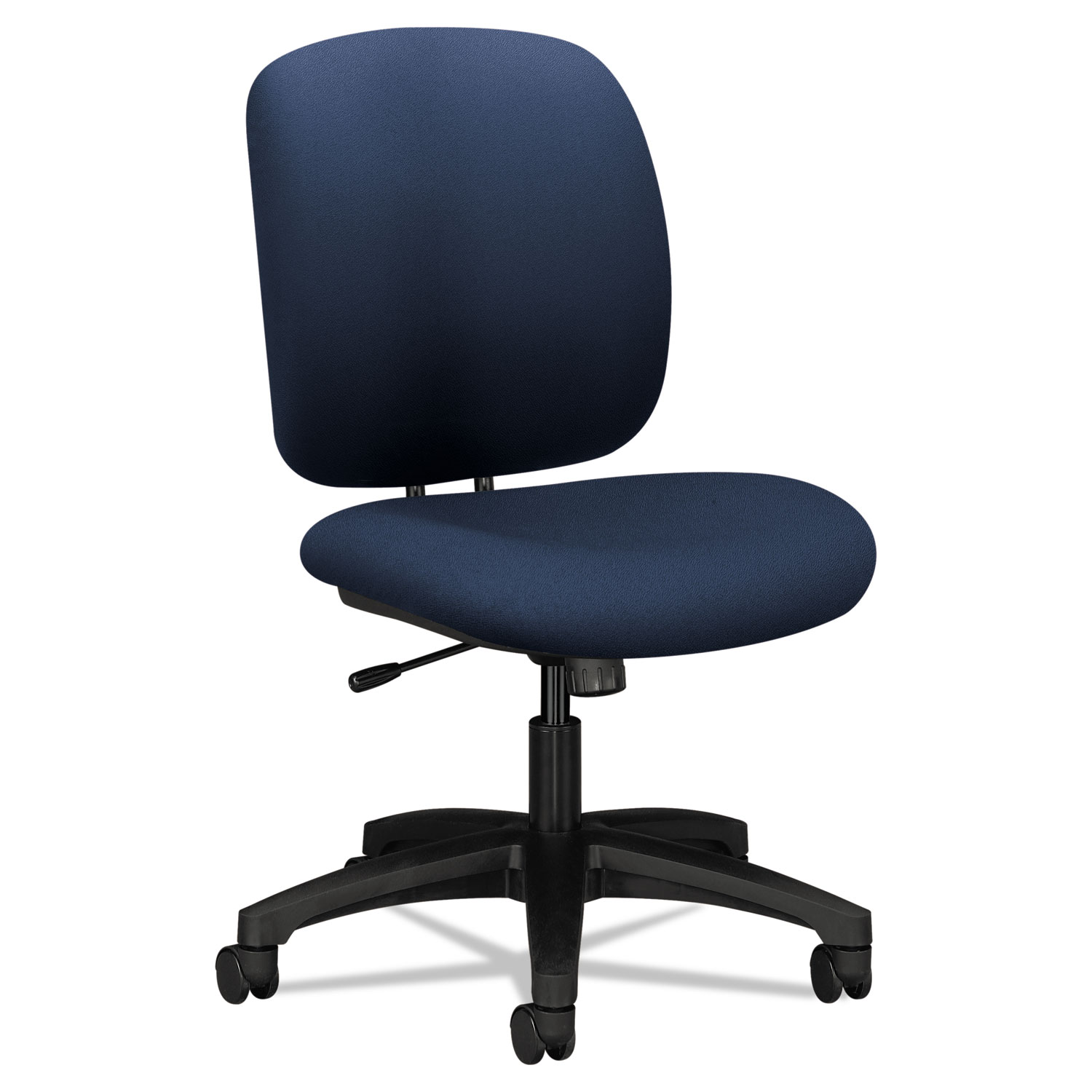  HON H5902.H.CU98.T ComforTask Task Chair, Supports up to 300 lbs, Navy Seat, Navy Back, Black Base (HON5902CU98T) 