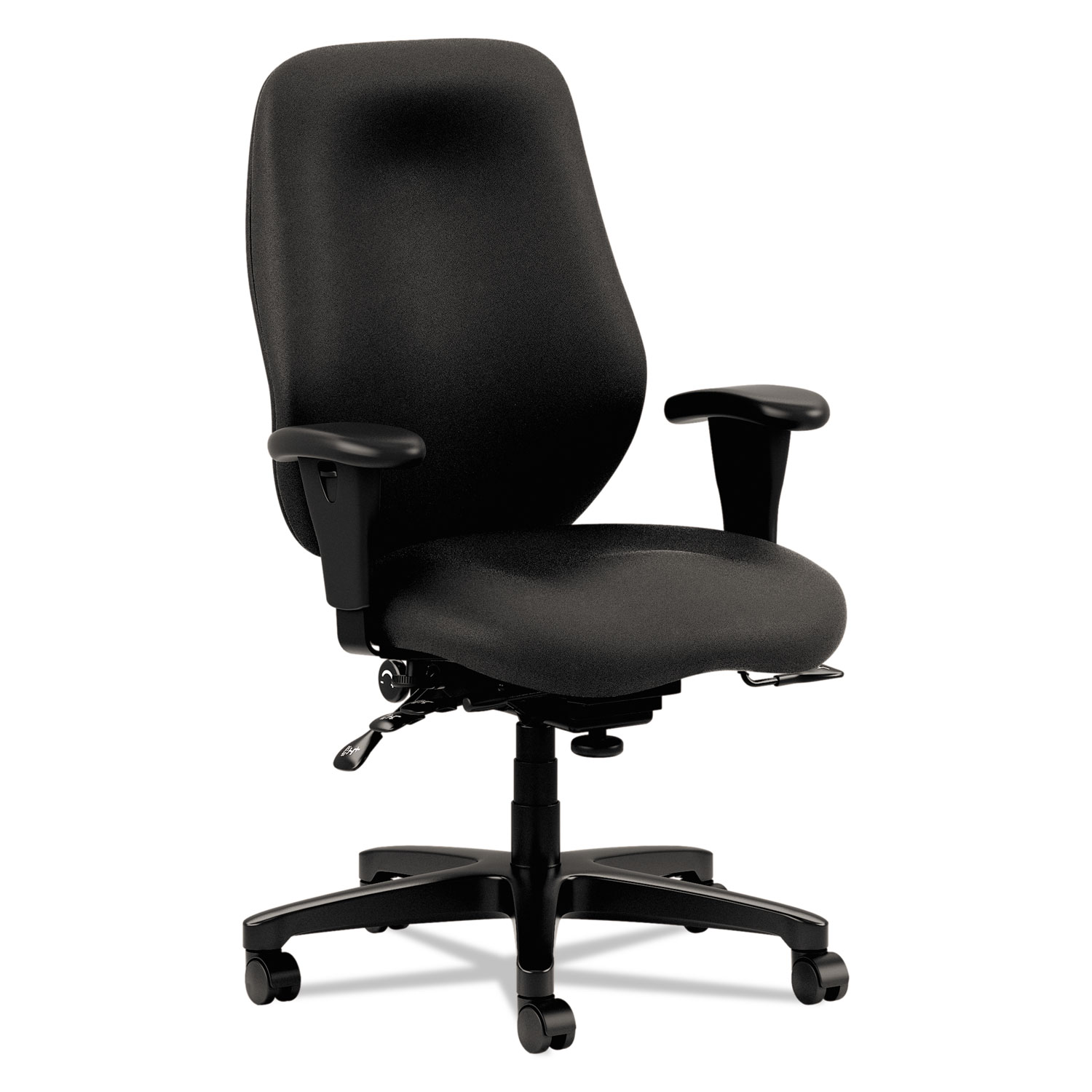 7800 Series High-Back, High Performance Task Chair, Black