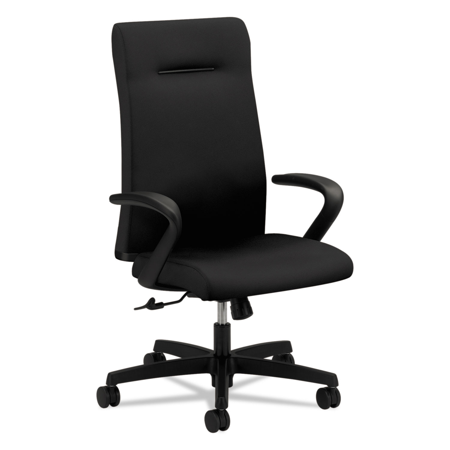  HON HIEH1.F.H.U.CU10.T.SB Ignition Series Executive High-Back Chair, Supports up to 300 lbs., Black Seat/Black Back, Black Base (HONIE102CU10) 