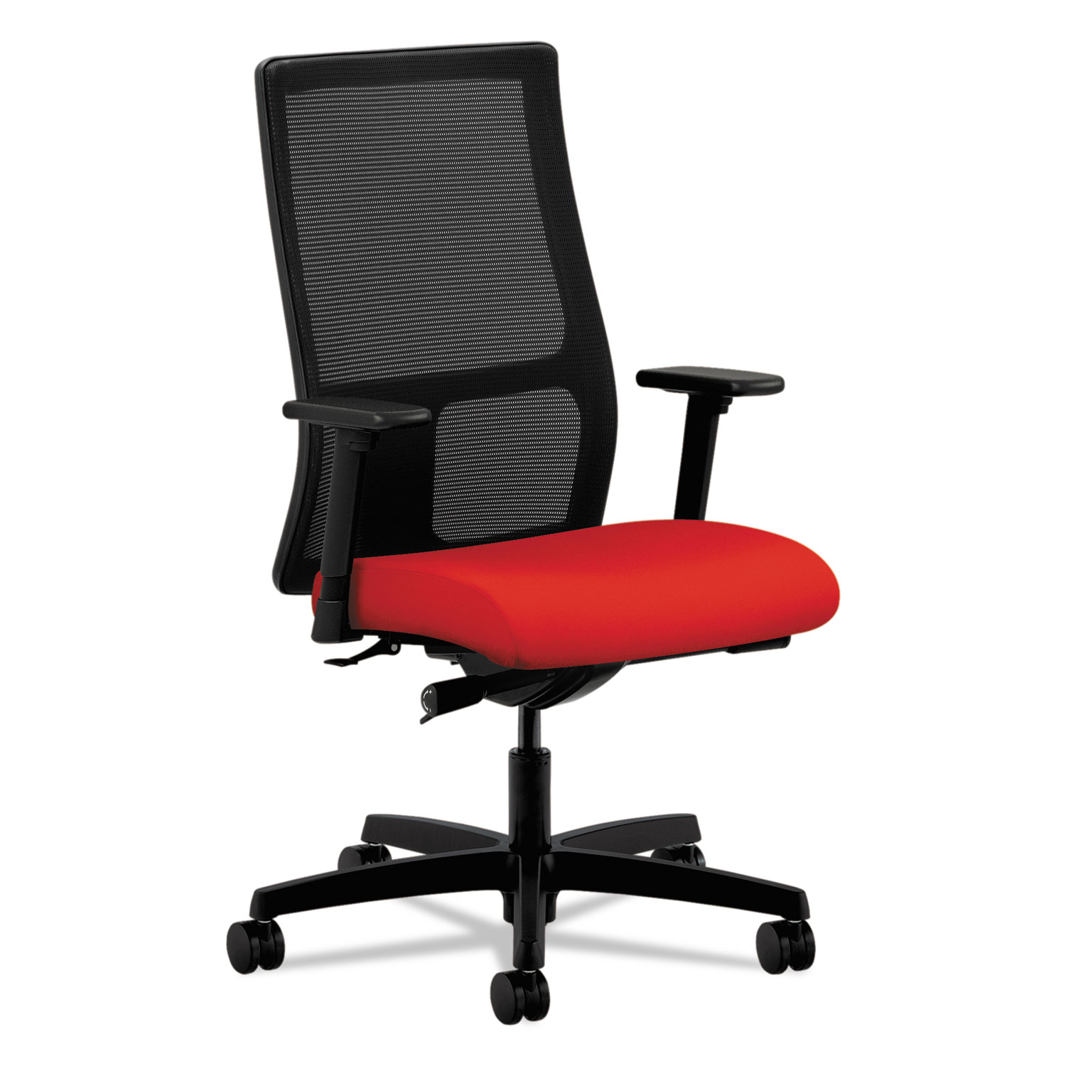Ignition Series Mesh Mid-Back Work Chair, Ruby