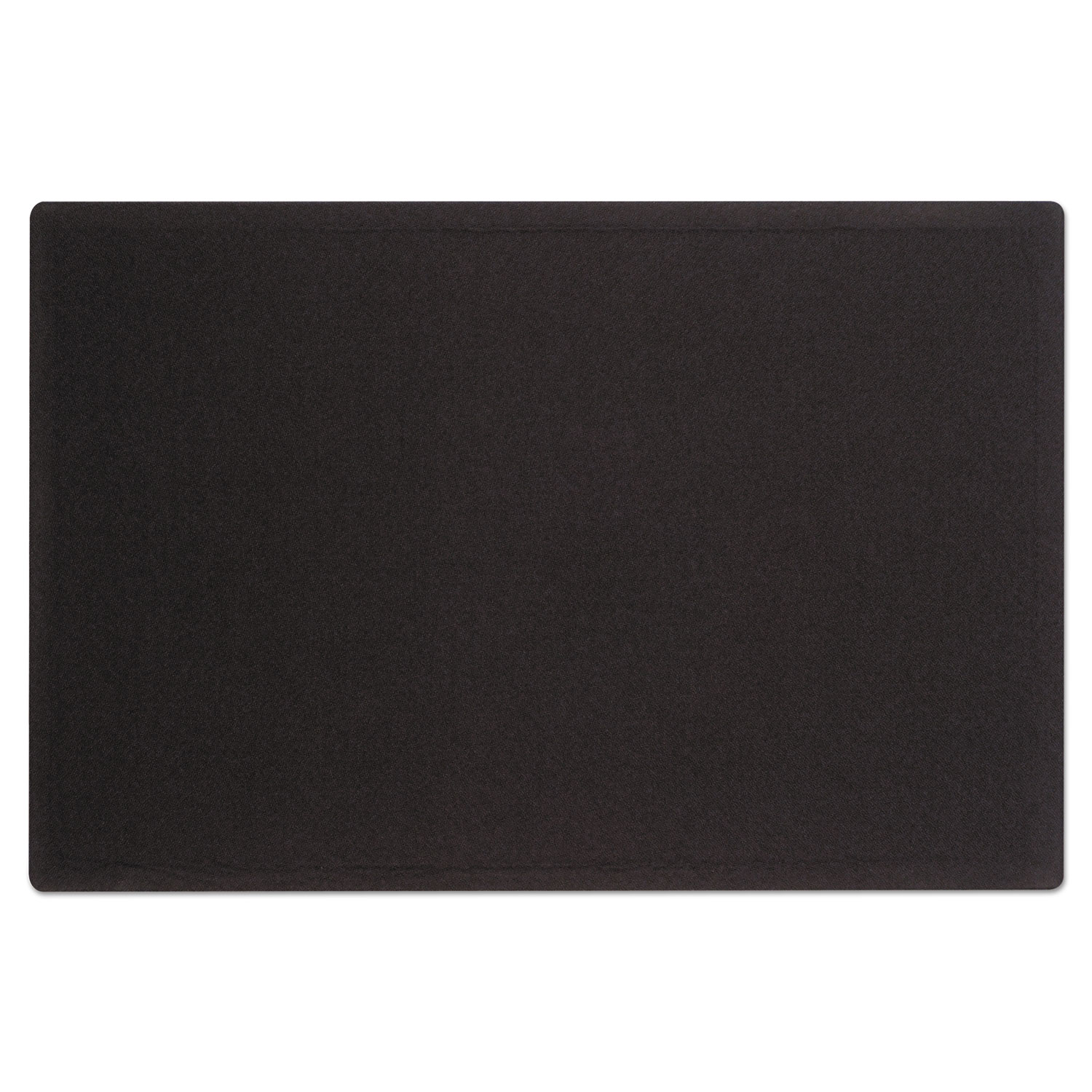  Quartet 7684BK Oval Office Fabric Bulletin Board, 48 x 36, Black (QRT7684BK) 