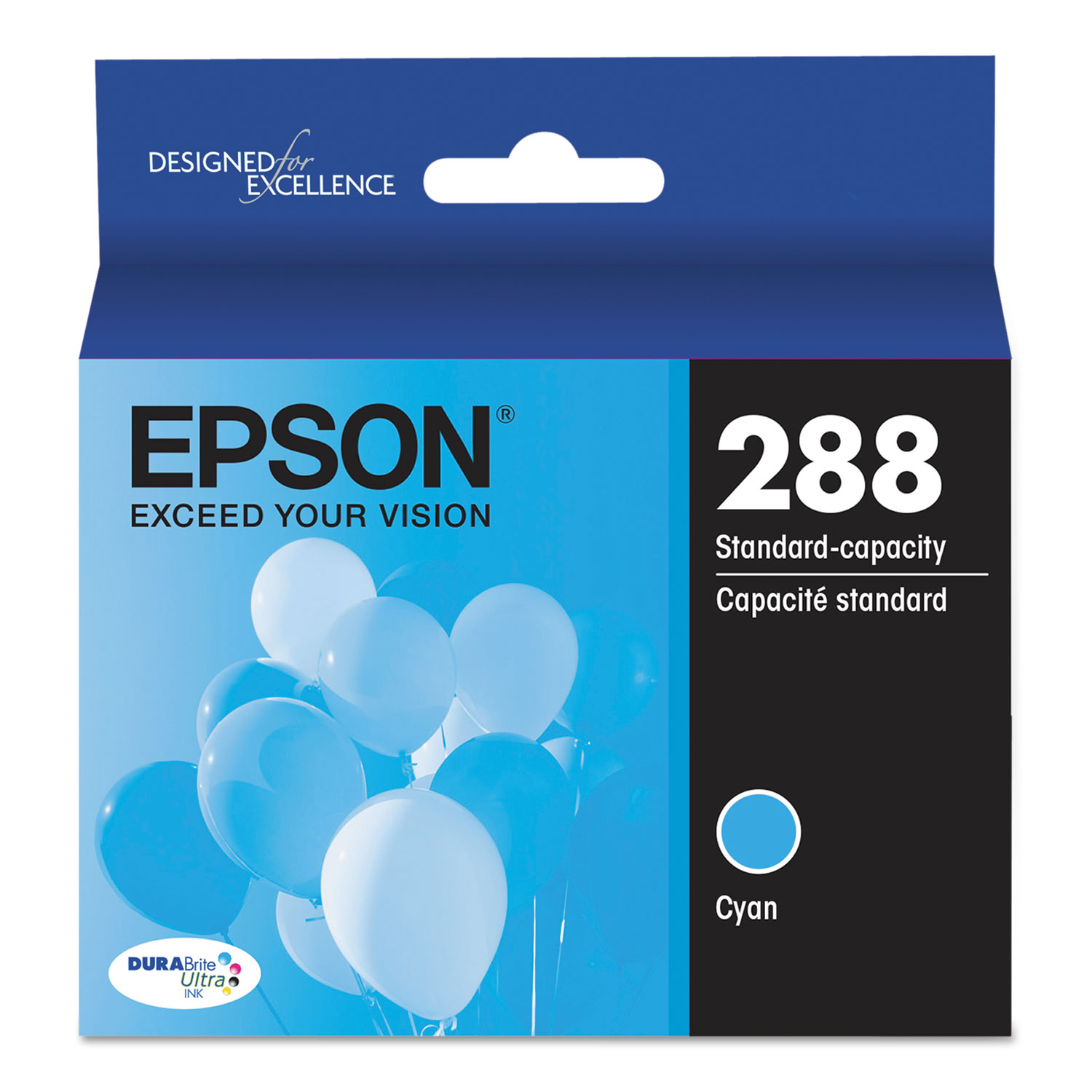  Epson T288220-S T288220S (288) DURABrite Ultra Ink, Cyan (EPST288220S) 