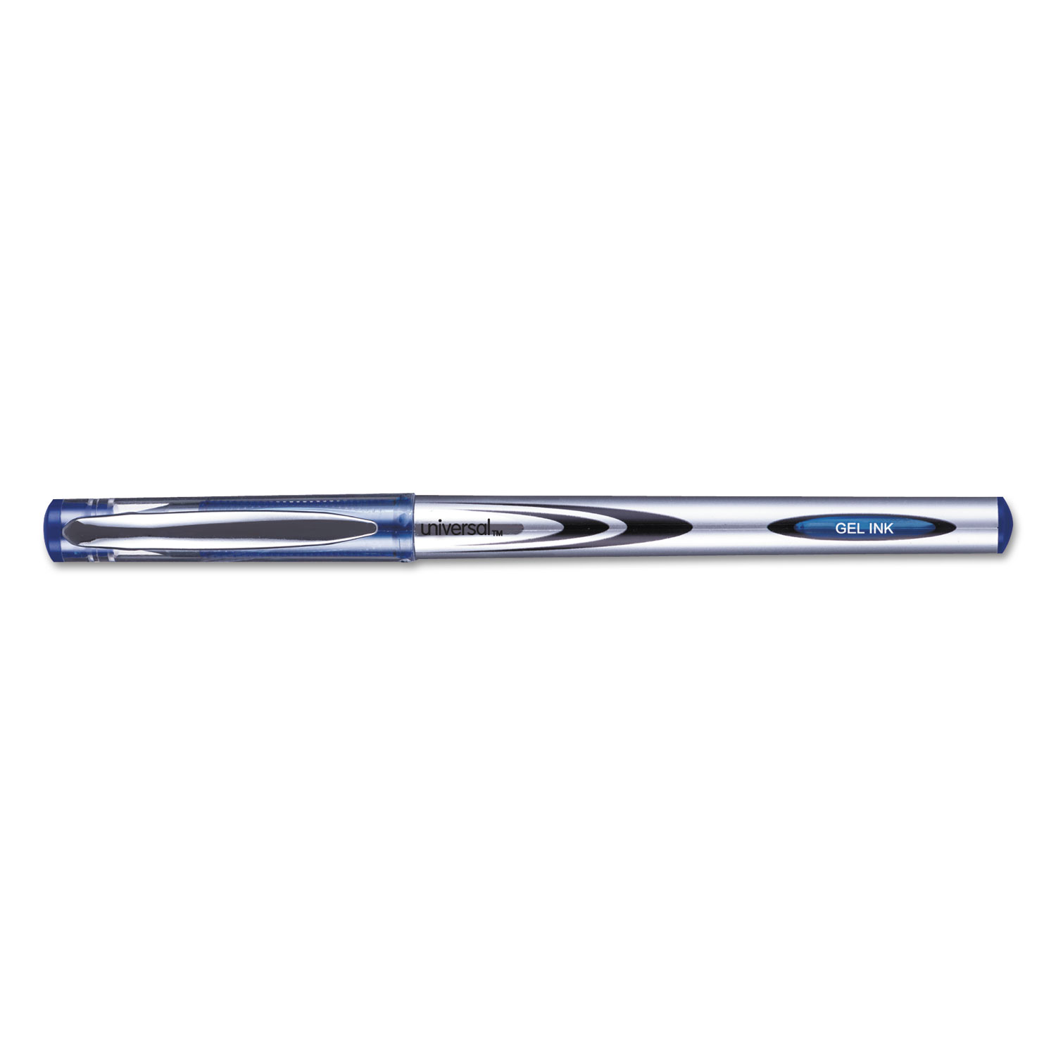 Gel Stick Pen, 0.7 mm, Medium, Blue Ink, 1 Dozen