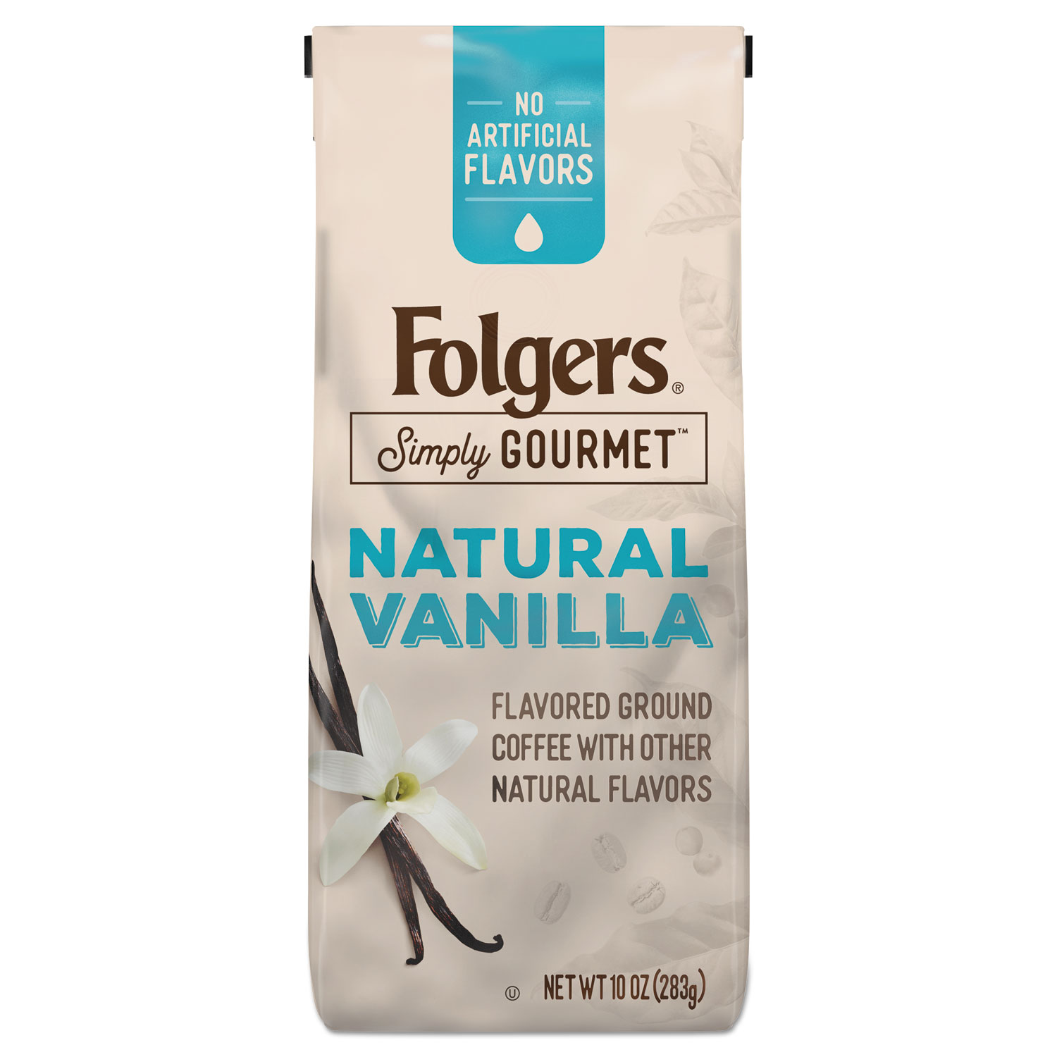 Folgers® Simply Gourmet™ Coffee, Natural Vanilla, 10 oz