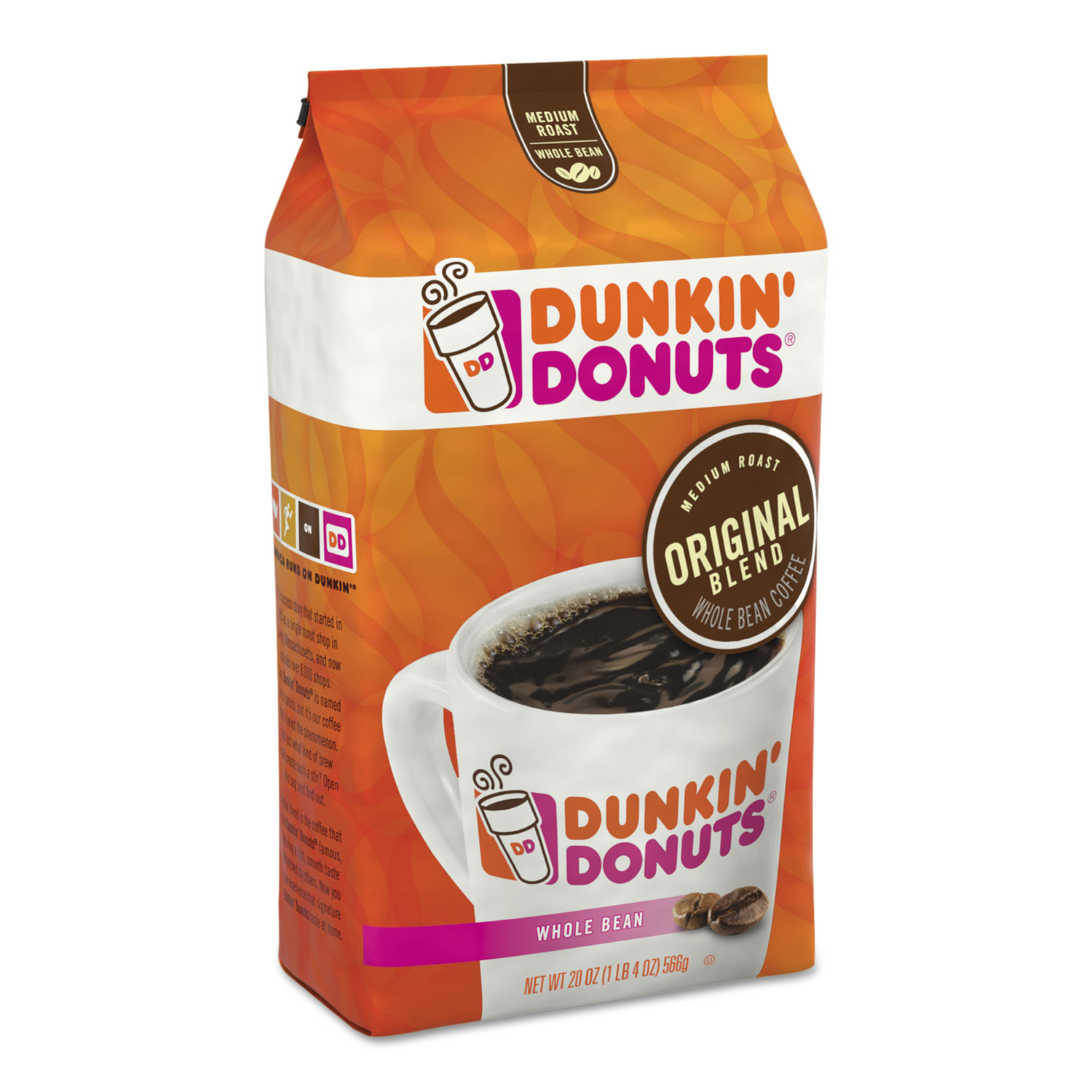 Original Blend Coffee, Dunkin WB original, 20 oz