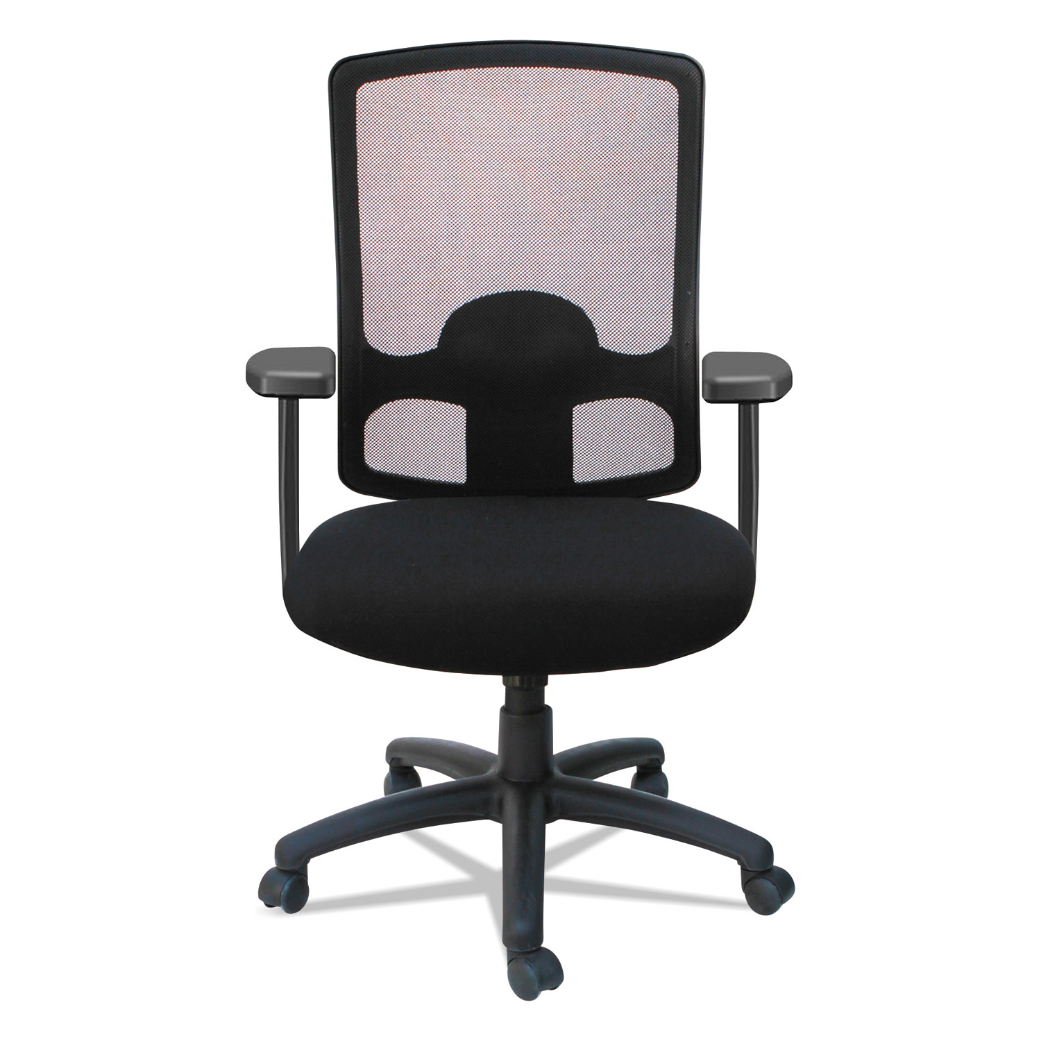 Etros Series High-Back Swivel/Tilt Chair, Black
