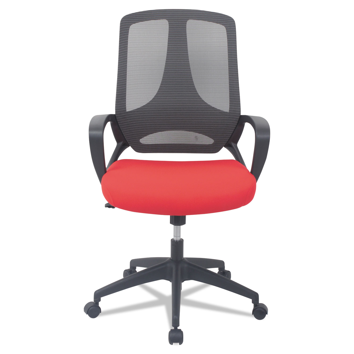 MB Series Mesh Mid-Back Office Chair, Red/Black