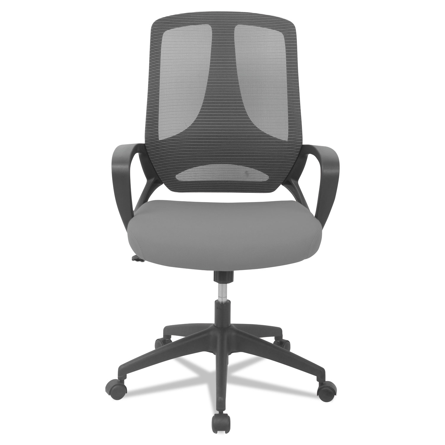 MB Series Mesh Mid-Back Office Chair, Gray/Black